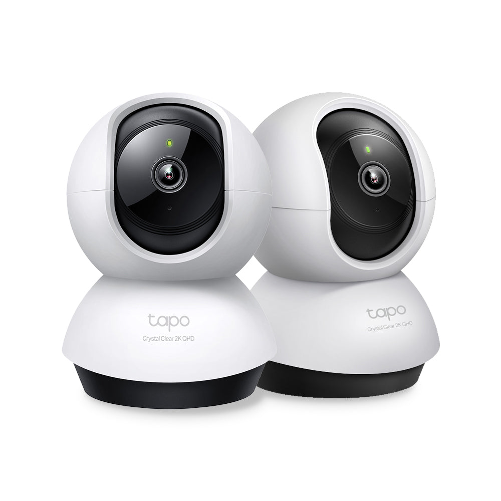 Tapo C220, 2K QHD Pan/Tilt Indoor Cam, Twin Pack