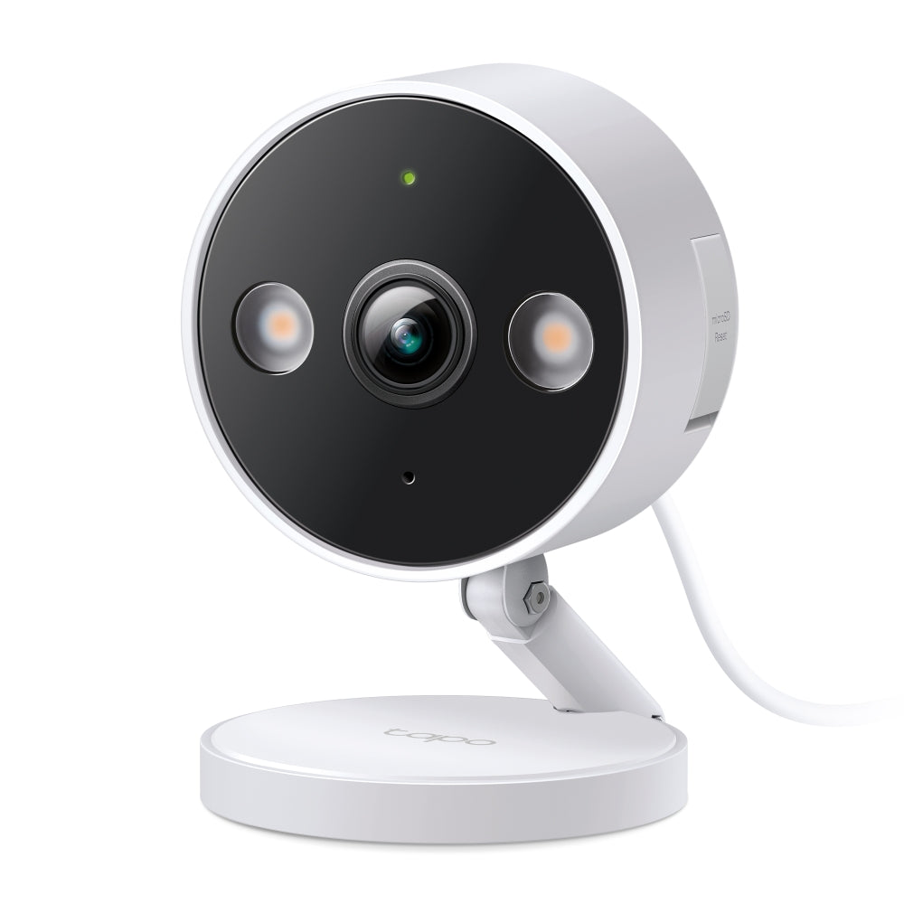 Tapo C120 Indoor/Outdoor Plug-In Wi-Fi Cam, 2K QHD, Night Vision