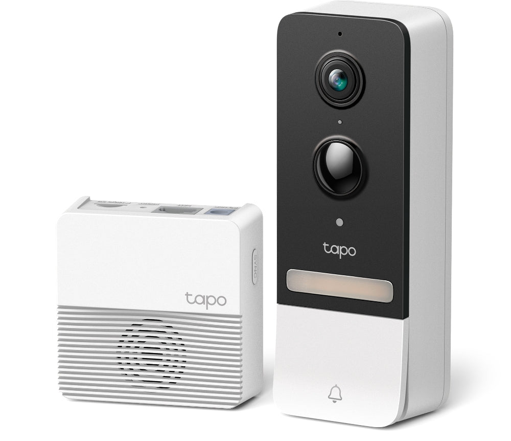 Tapo TD23 Wireless Battery Video Doorbell + Chime & Hub Included
