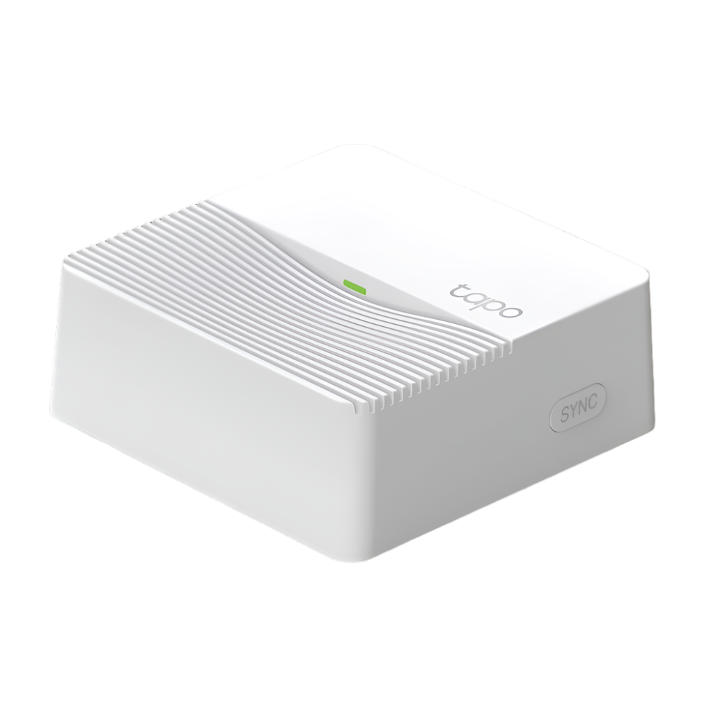 Smart Hub with Chime, Connect Up to 64 Switches, Sensors or Buttons + 4 Battery Cams and Doorbell, Tapo H200