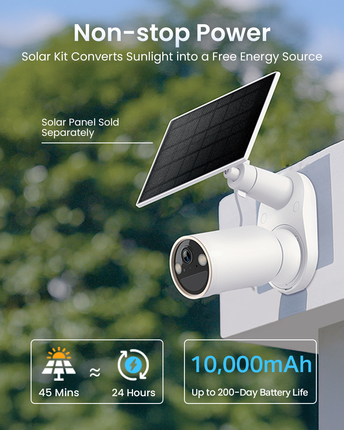 Tapo C460 KIT Solar-Powered 4K Security Camera + Magnetic Base