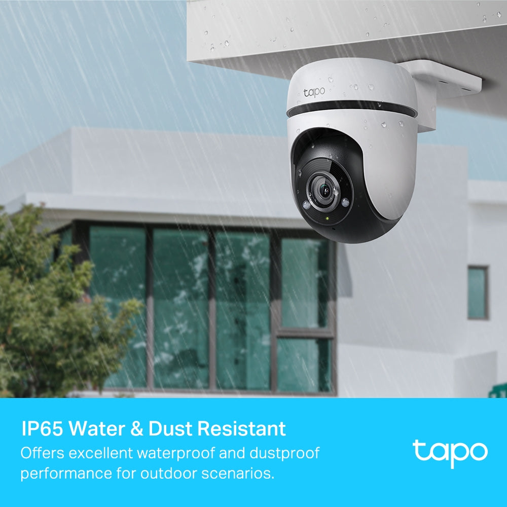 Tapo C500 Outdoor Pan/Tilt Security Wi-Fi Camera, 1080P Full HD, 360° Visual