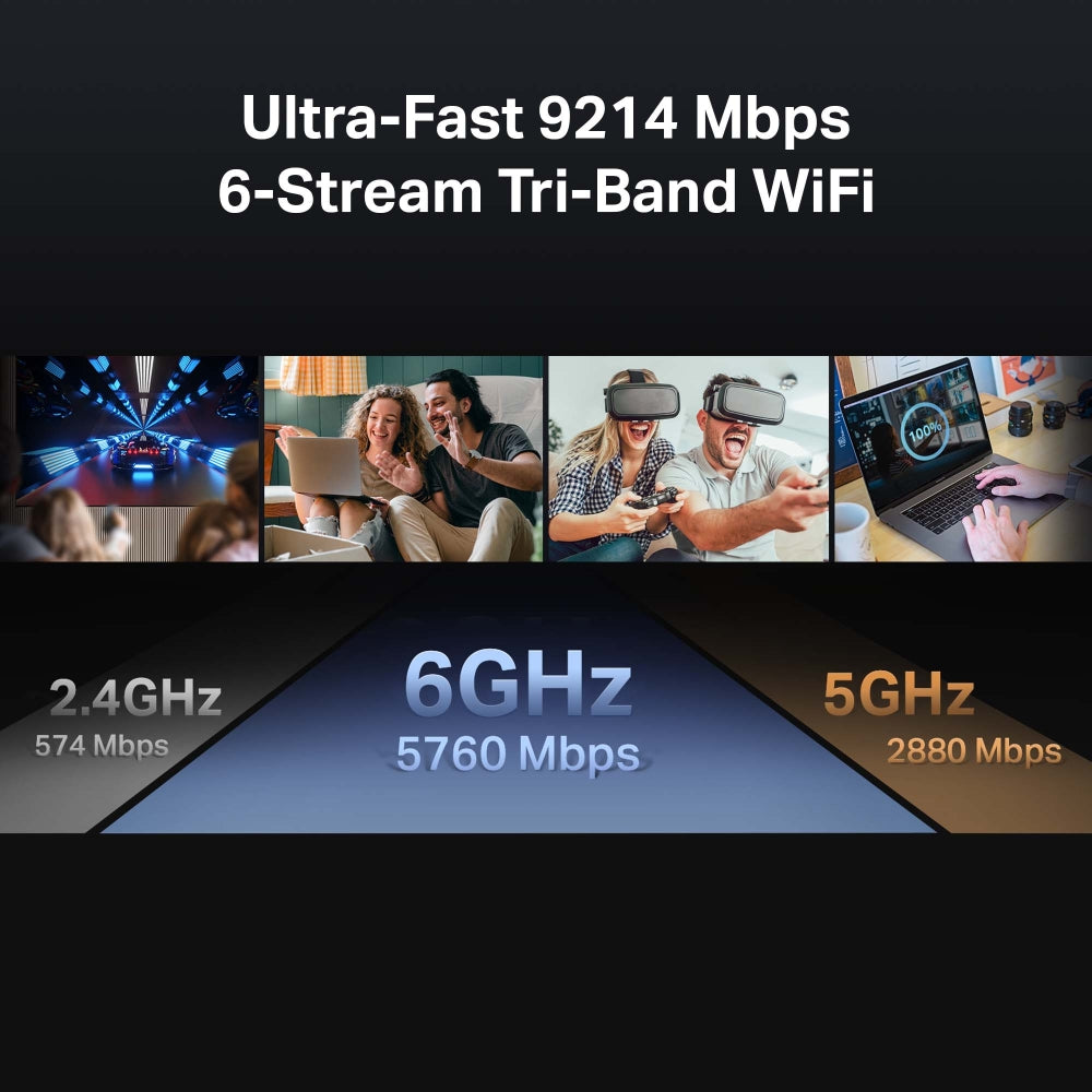Archer BE550, BE9300 Tri-Band Wi-Fi 7 Router