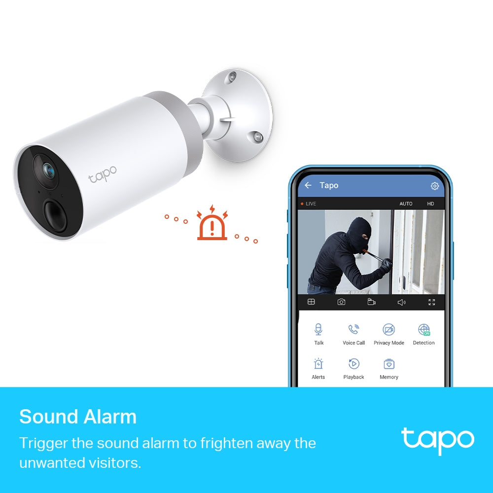 Solar-powered Security 2-Camera System, 1080p