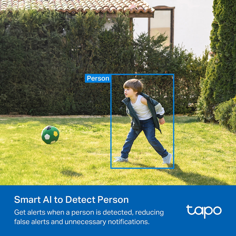 Tapo TC82 Twin Pack Indoor/Outdoor 2K Wireless Battery Security Camera