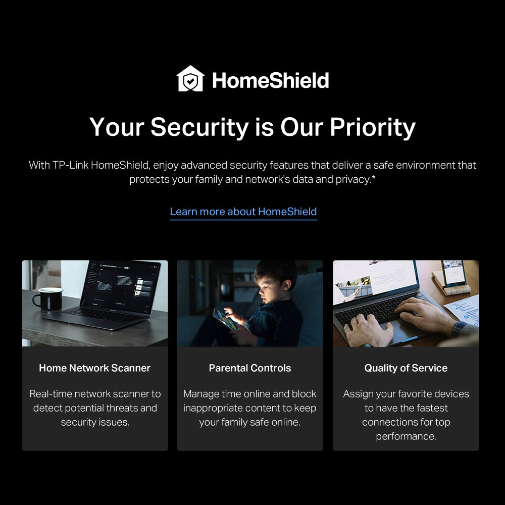 Archer BE3600 Dual-Band Wi-Fi 7 Router