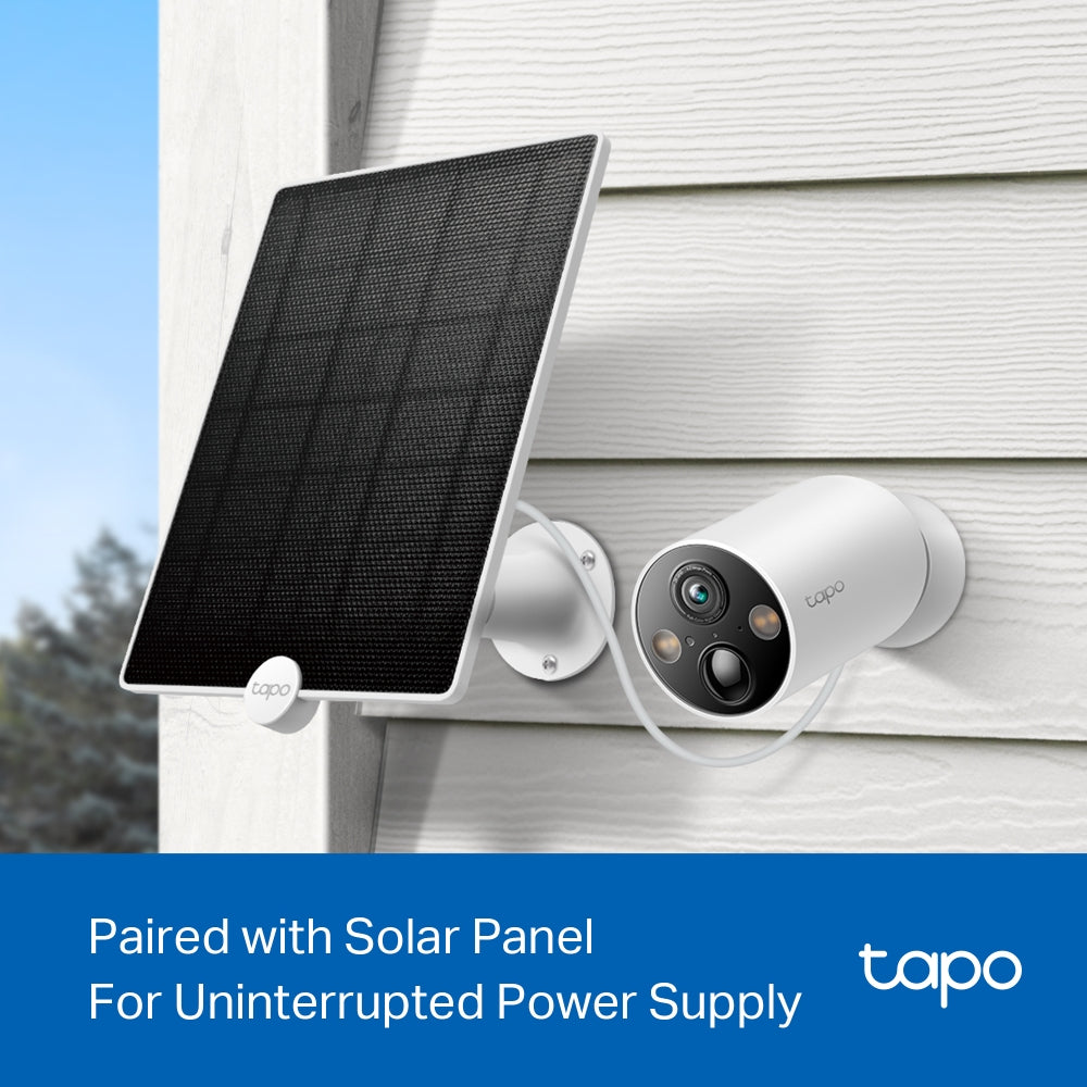 Tapo TC85 Indoor/Outdoor 2K Battery Security Camera with Magnetic Base