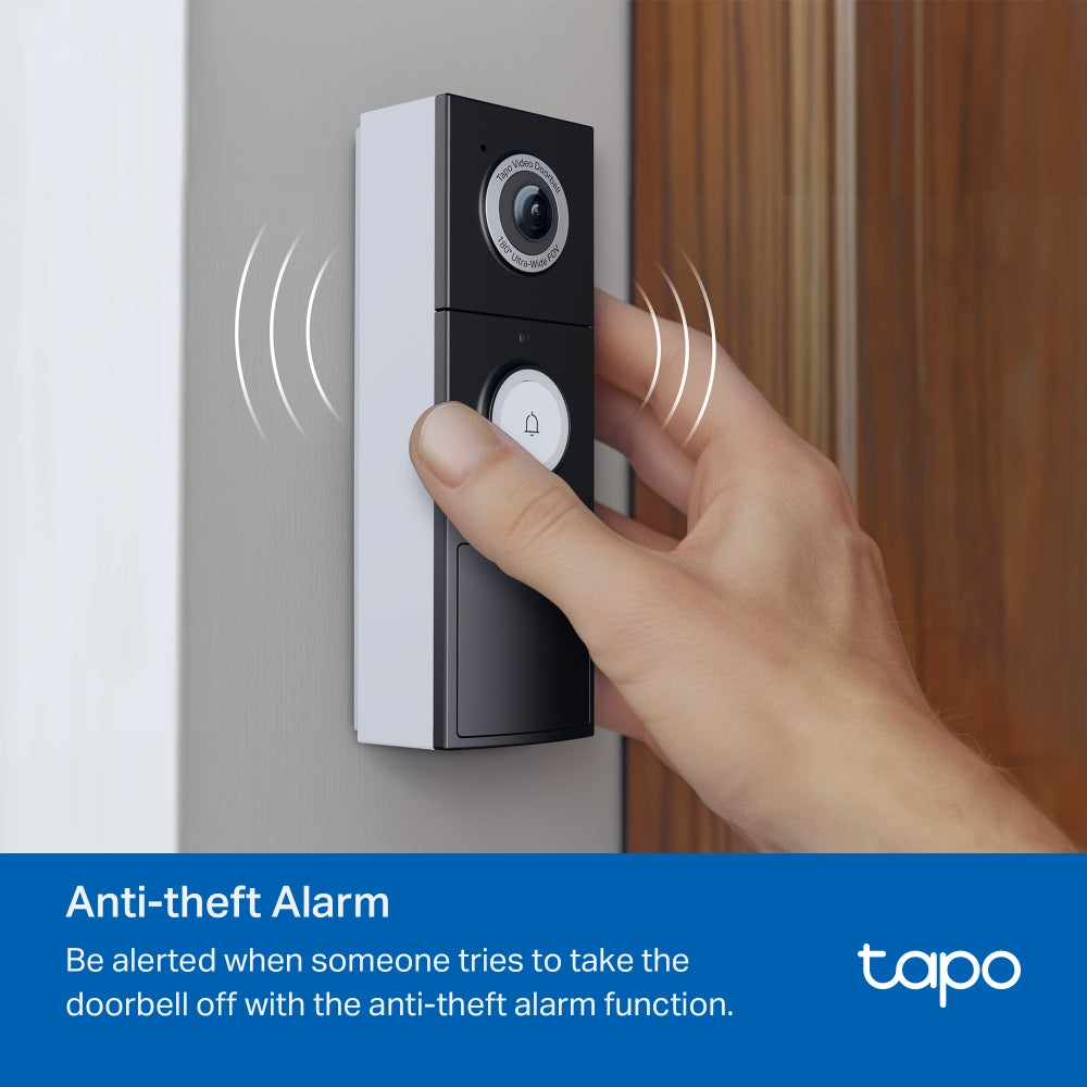 Tapo D235 Doorbell + C465 Outdoor Camera + Central Hub Bundle
