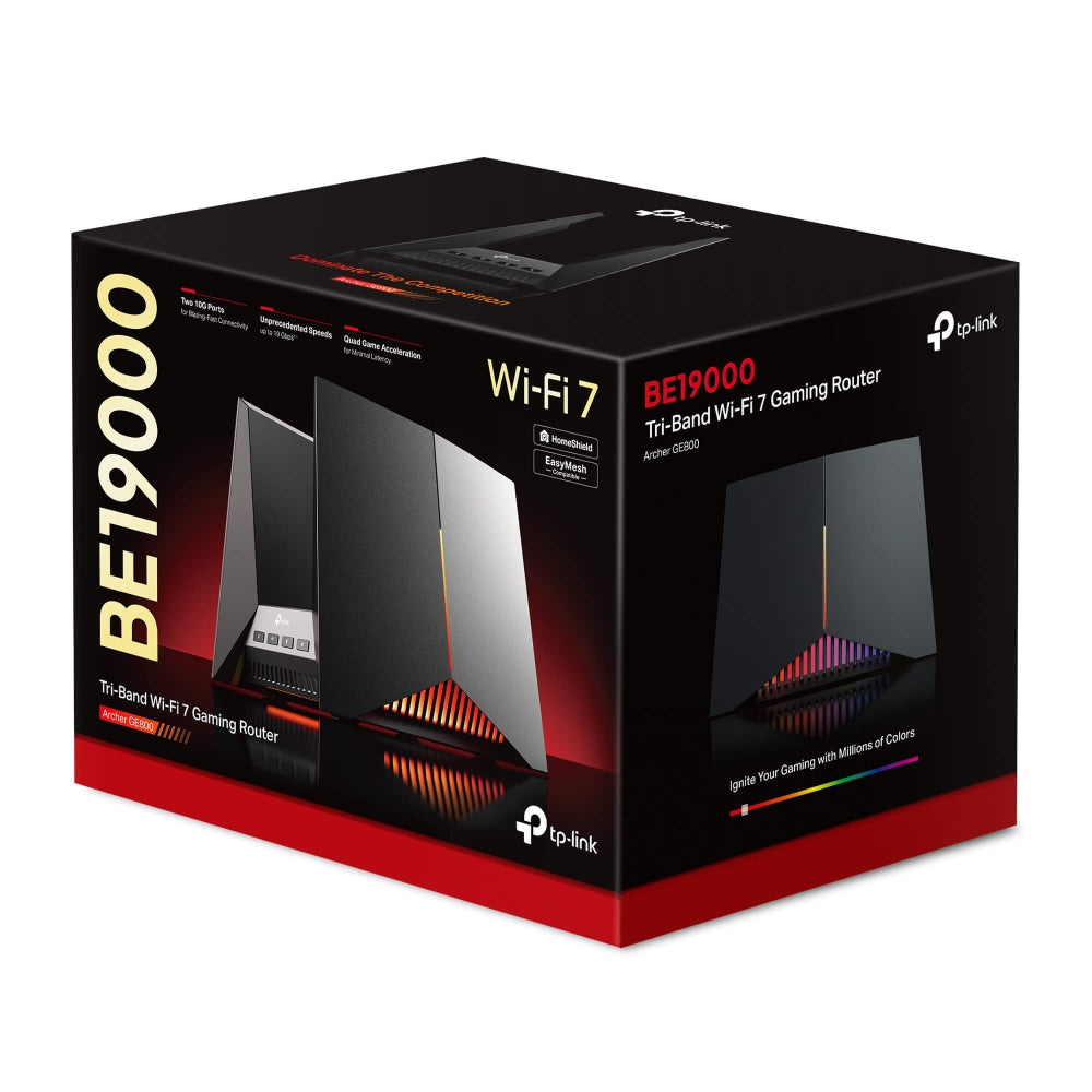 Archer GE800 BE19000 Tri-Band Wi-Fi 7 Gaming Router