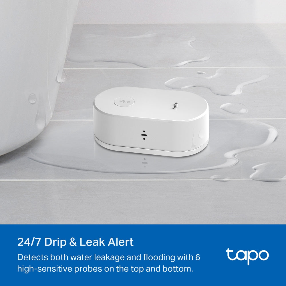 Tapo T300 Smart Water Leak Sensor, Twin Pack