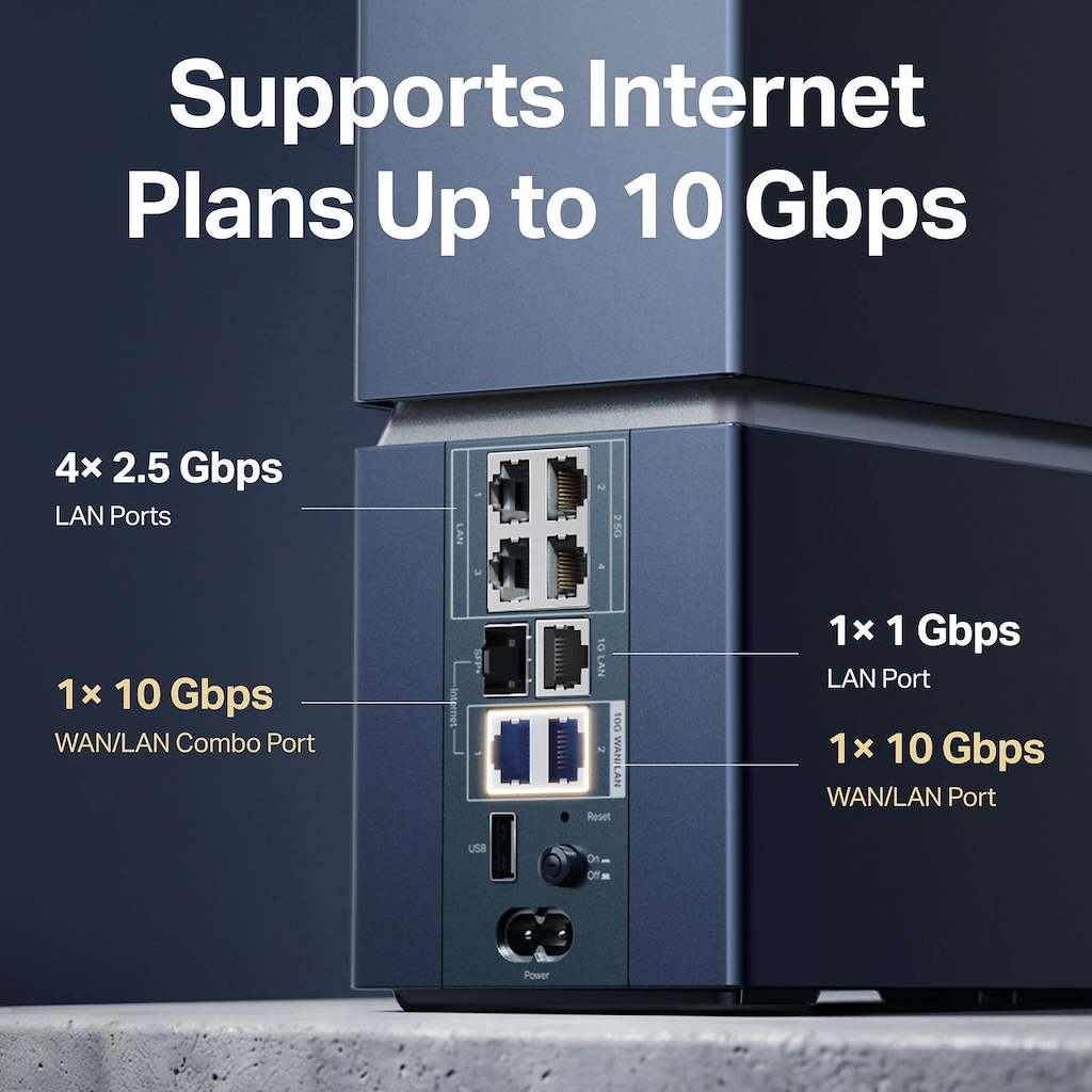 Archer 8 ULTRA | BN19000 Tri-Band Wi-Fi 8 Router