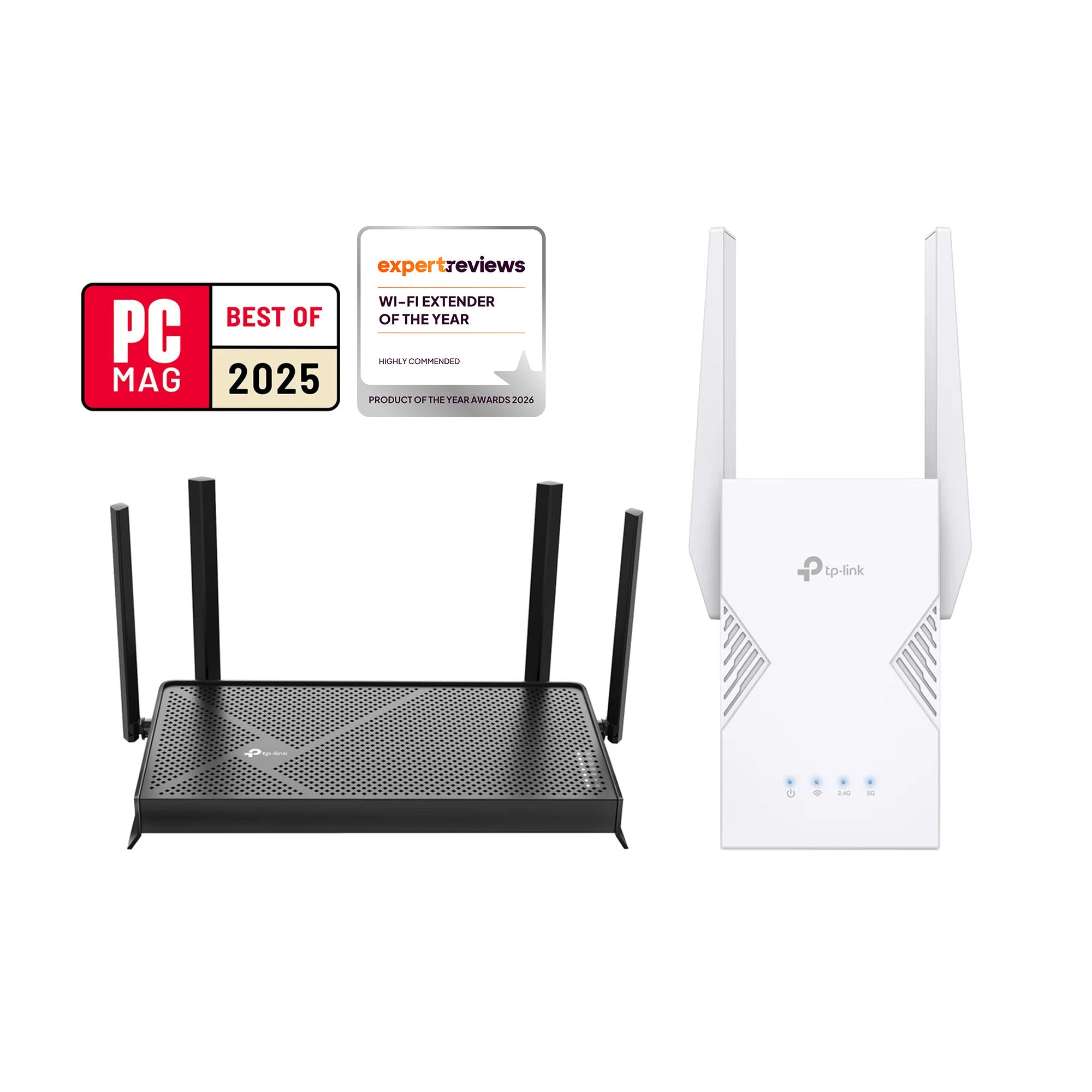 Archer BE3600 Wi-Fi 7 Router + RE225BE Range Extender Bundle