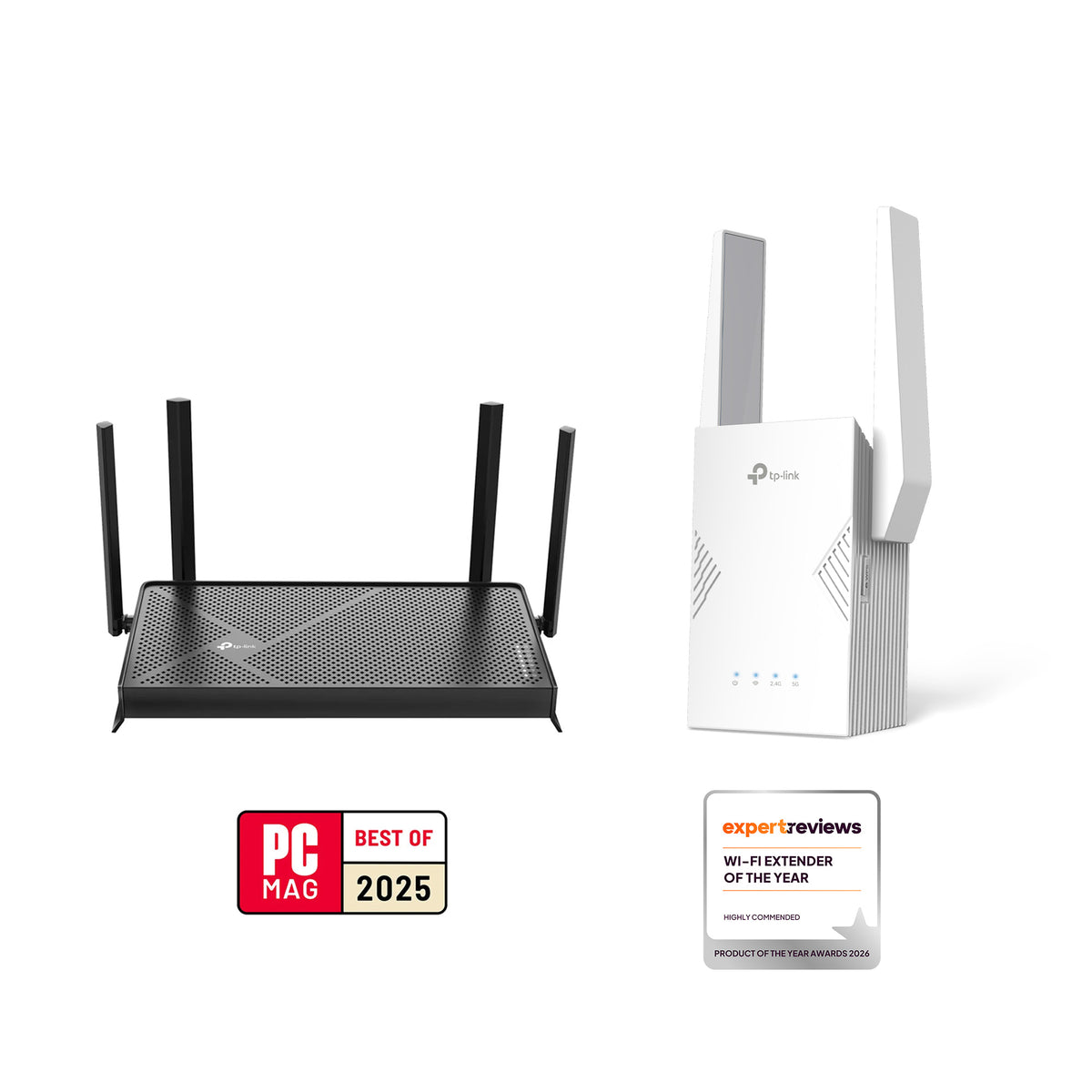 Archer BE3600 Wi-Fi 7 Router + RE225BE Range Extender Bundle