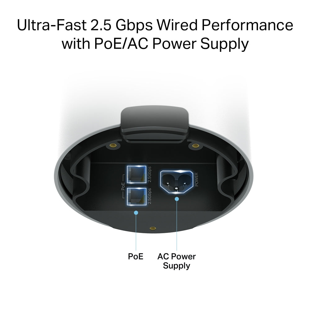 Deco X50-5G(1-pack) 5G AX3000 Whole Home Mesh Wi-Fi 6 Router, Build-In 5G Modem