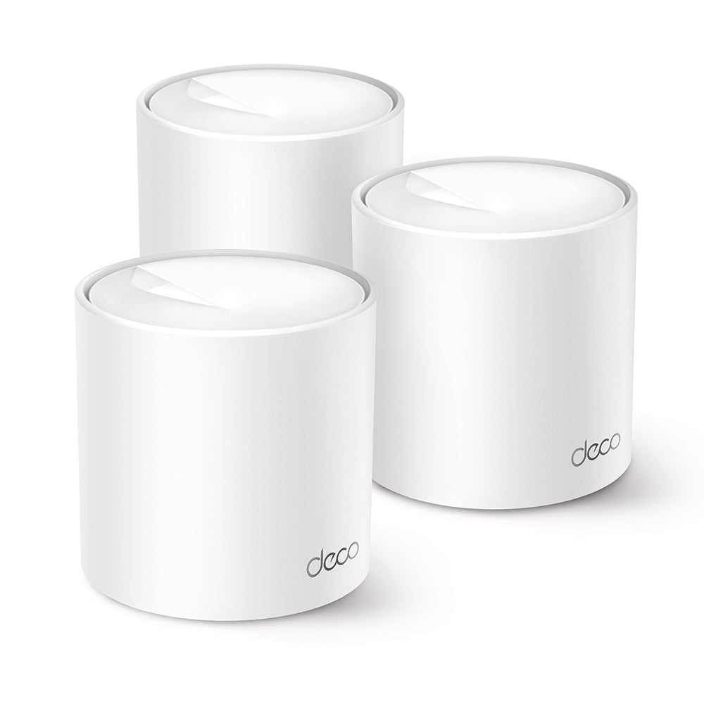 Deco X10(3-pack), AX1500 Whole Home Mesh Wi-Fi 6 System