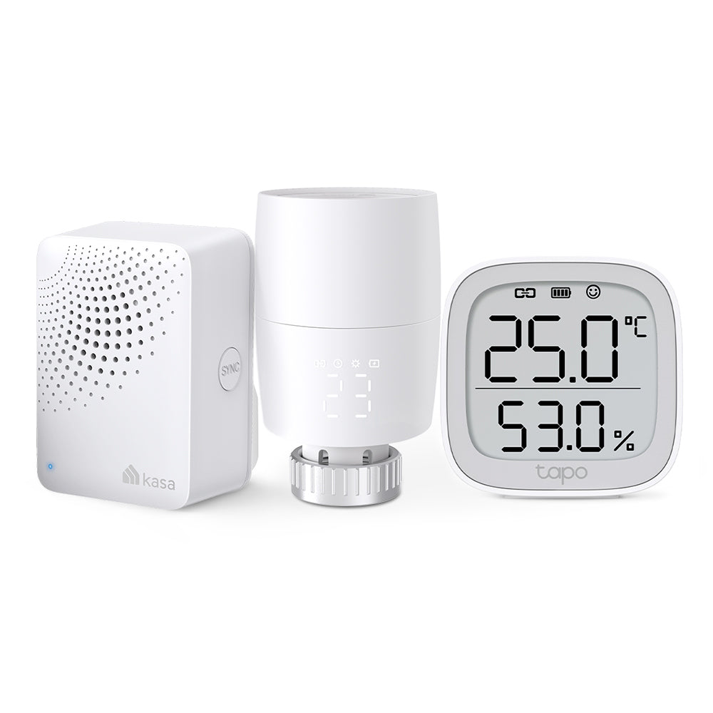 Kasa Smart Thermostatic Radiator Valve with Tapo Temperature LED Monitor