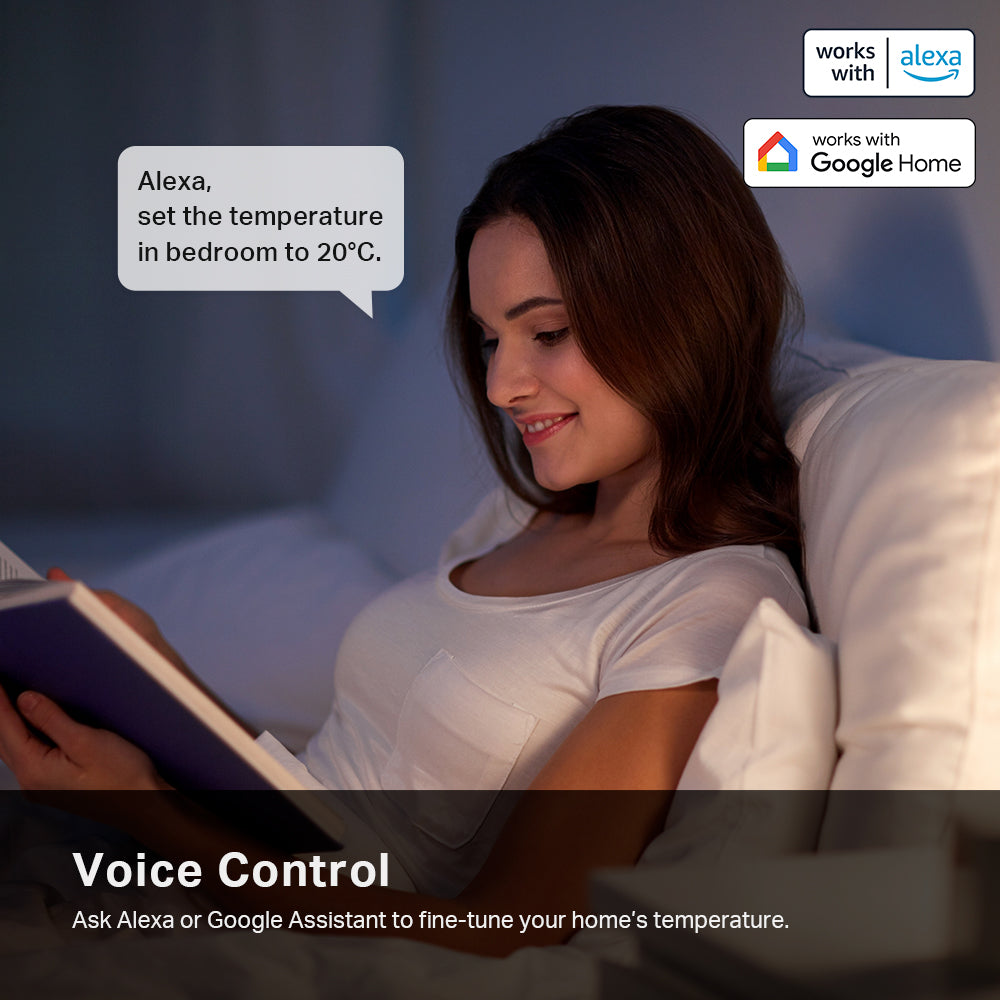 Kasa Smart Thermostatic Radiator Valve with Tapo Temperature Sensor T310