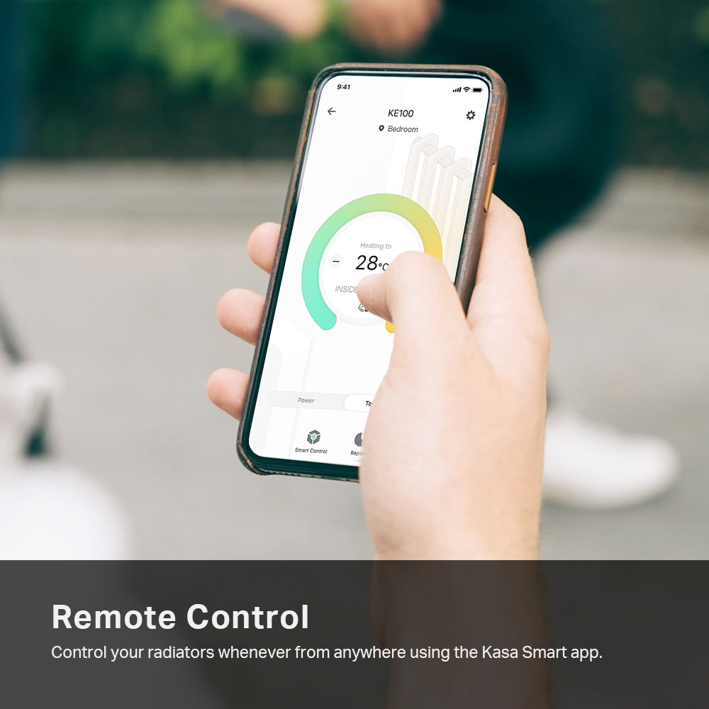 Kasa Smart Thermostatic Radiator Valve Add-on, Supports Kasa App, KE100 Six Pack