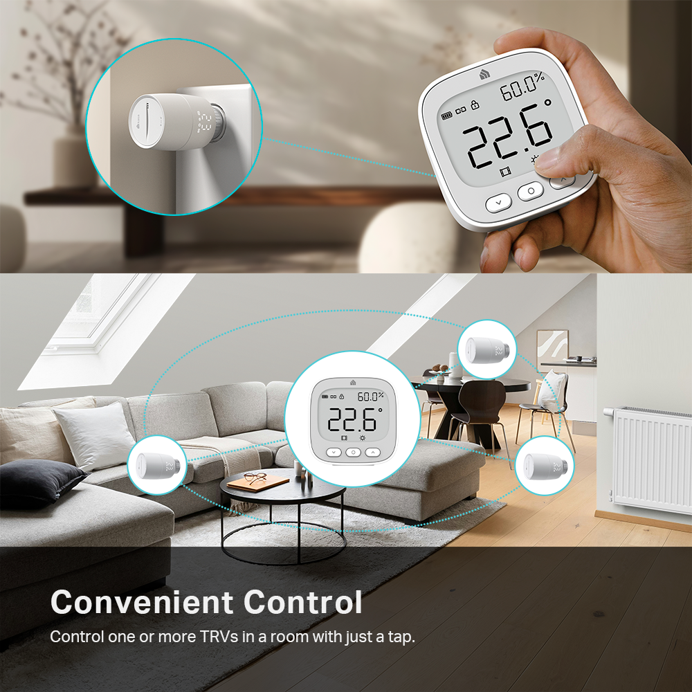 Kasa Room Thermostat, Supports Kasa App, KE110