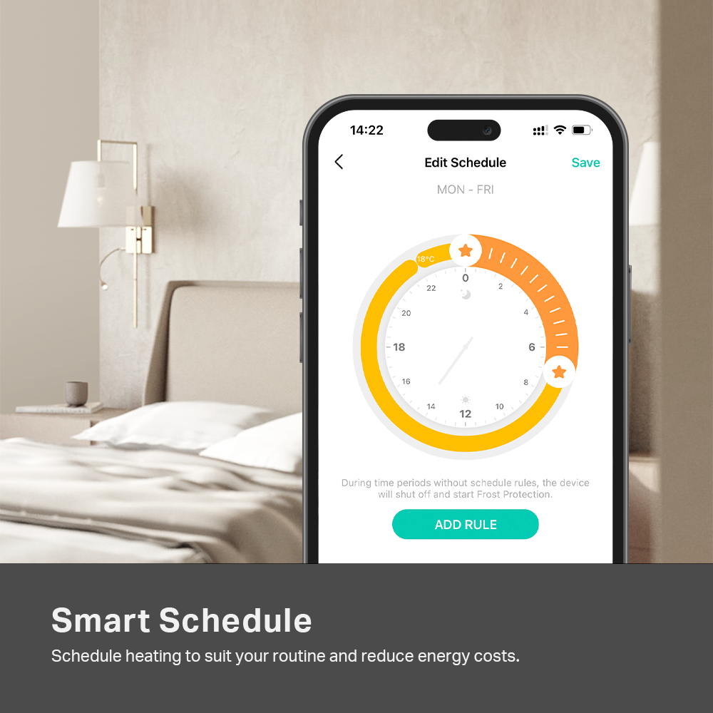 Kasa Room Thermostat, Supports Kasa App, KE110