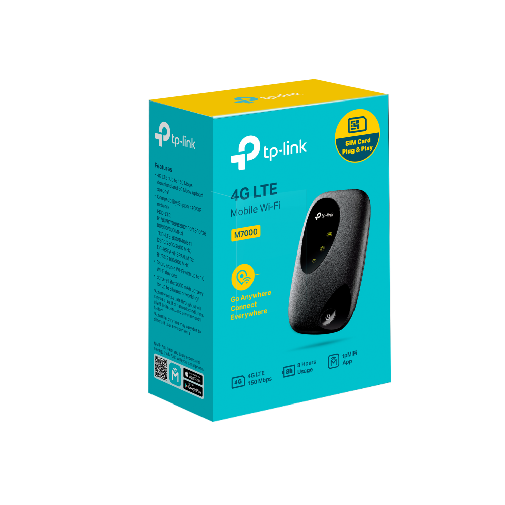 M7000 4G LTE Mobile Wi-Fi