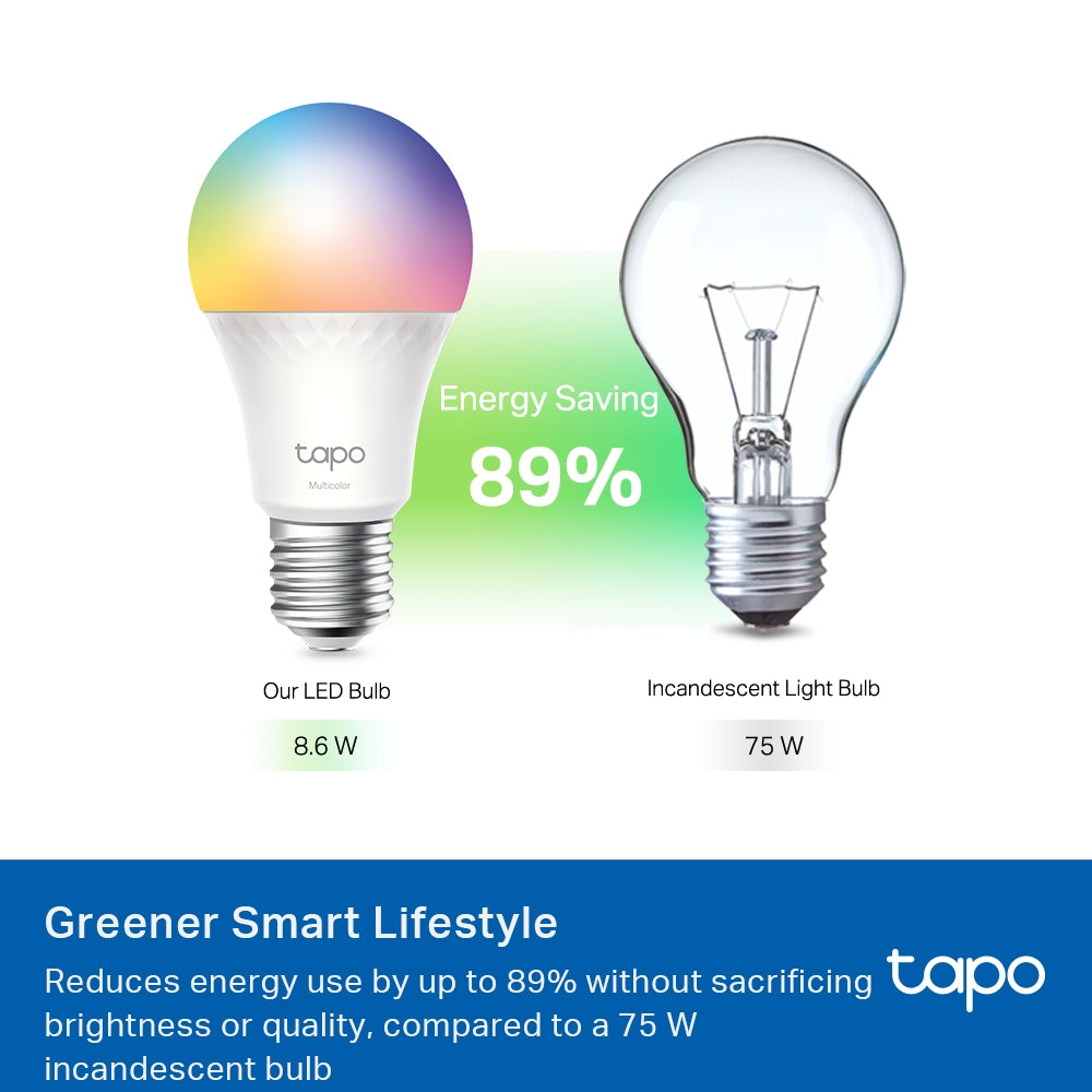 Matter Compatible E27 Bulb, Extra Bright, Tapo L535E