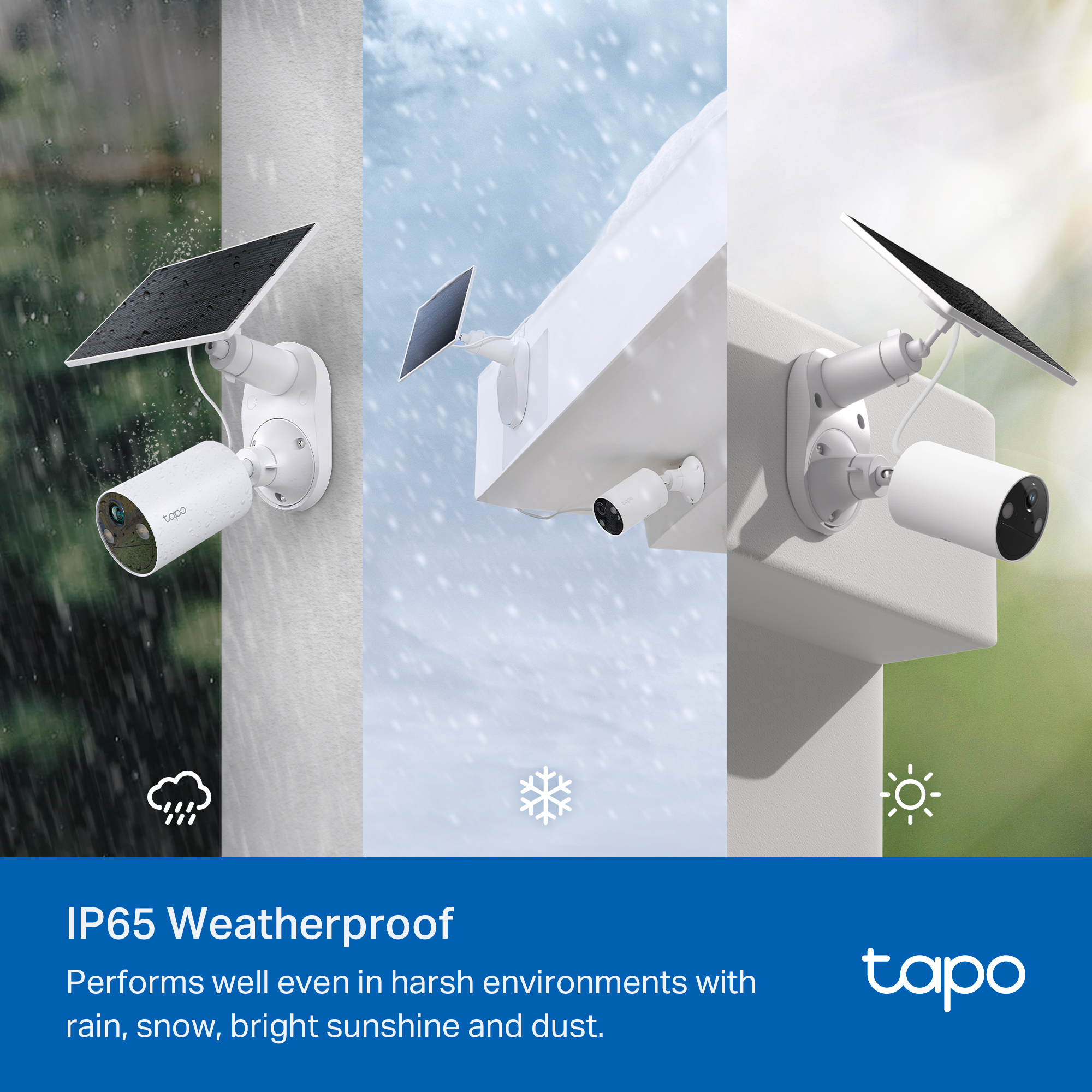Tapo TC82 KIT 2K Solar-Powered Security Camera