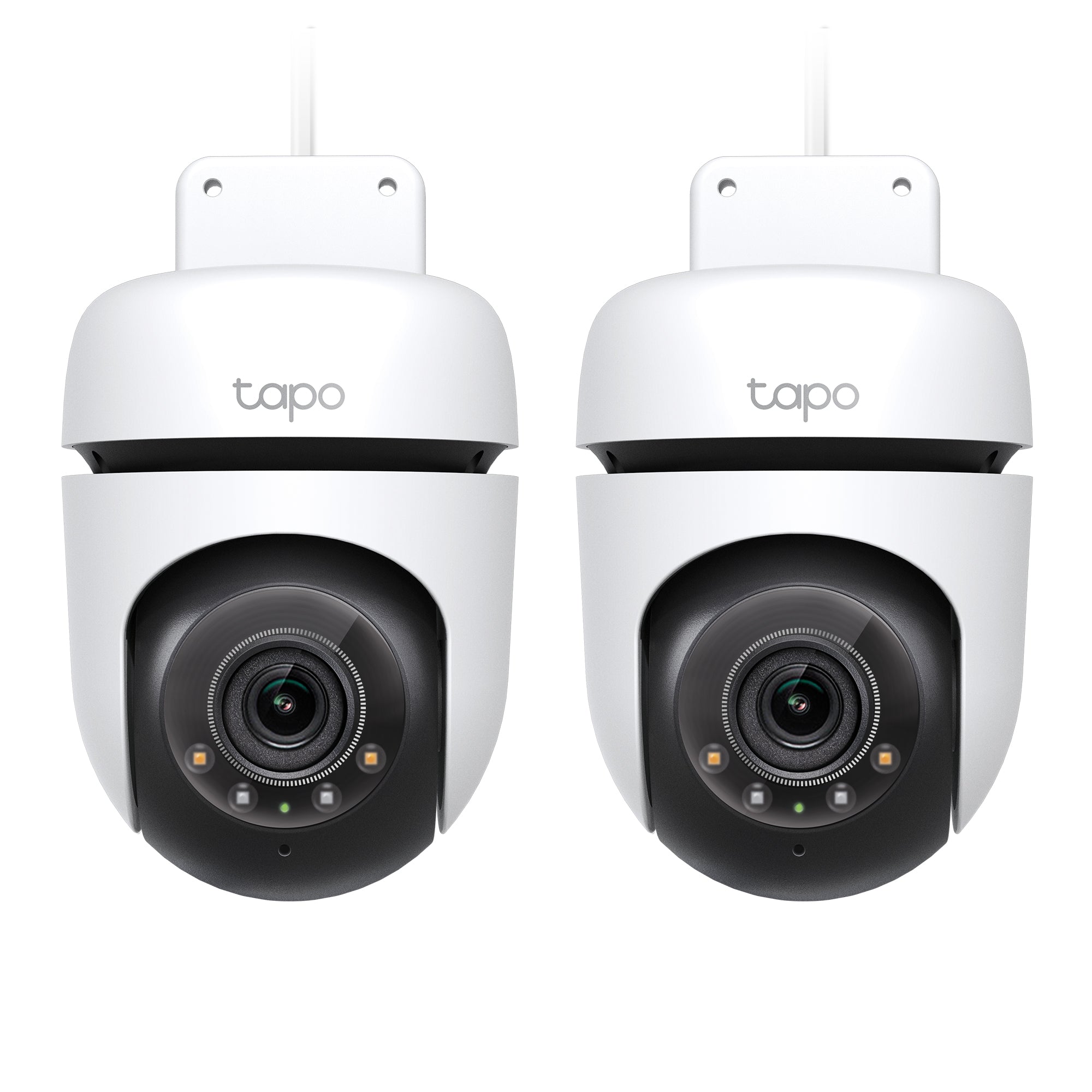 Tapo TC41 2K Outdoor Pan/Tilt/Zoom Security Camera with Full-Colour Night Vision Twin