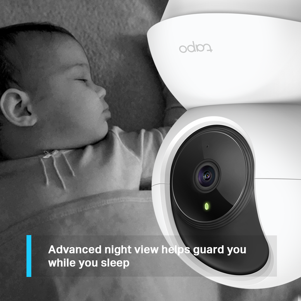 Tapo TC70 Indoor 1080p Wi-Fi Security Camera with Pan/Tilt/Zoom