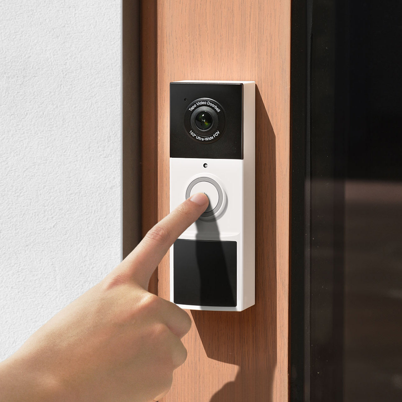 Tapo D210 TD21 smart video doorbell camera uk with no subscription fees ring chime included