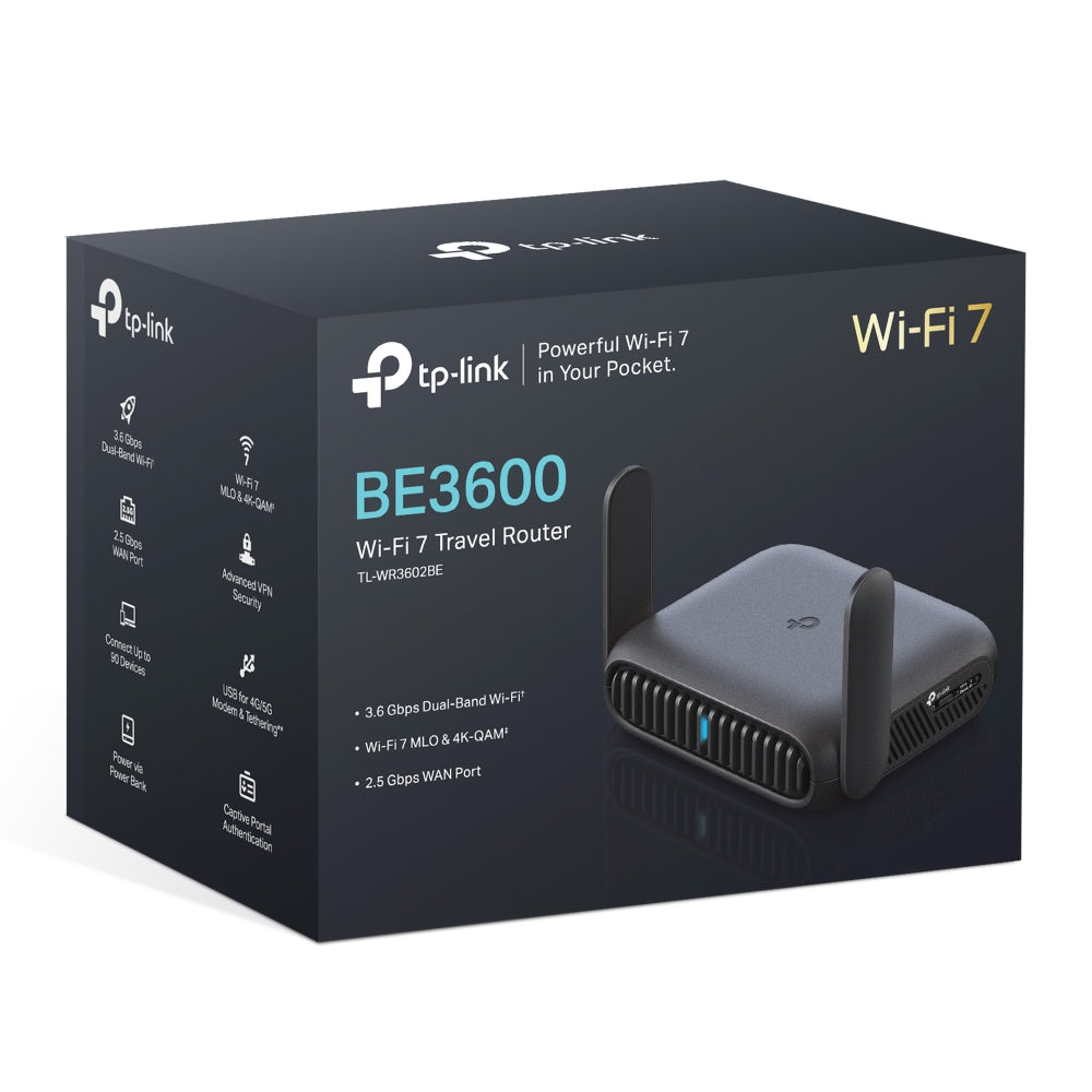 TL-WR3602BE, BE3600 Wi-Fi 7 Travel Router