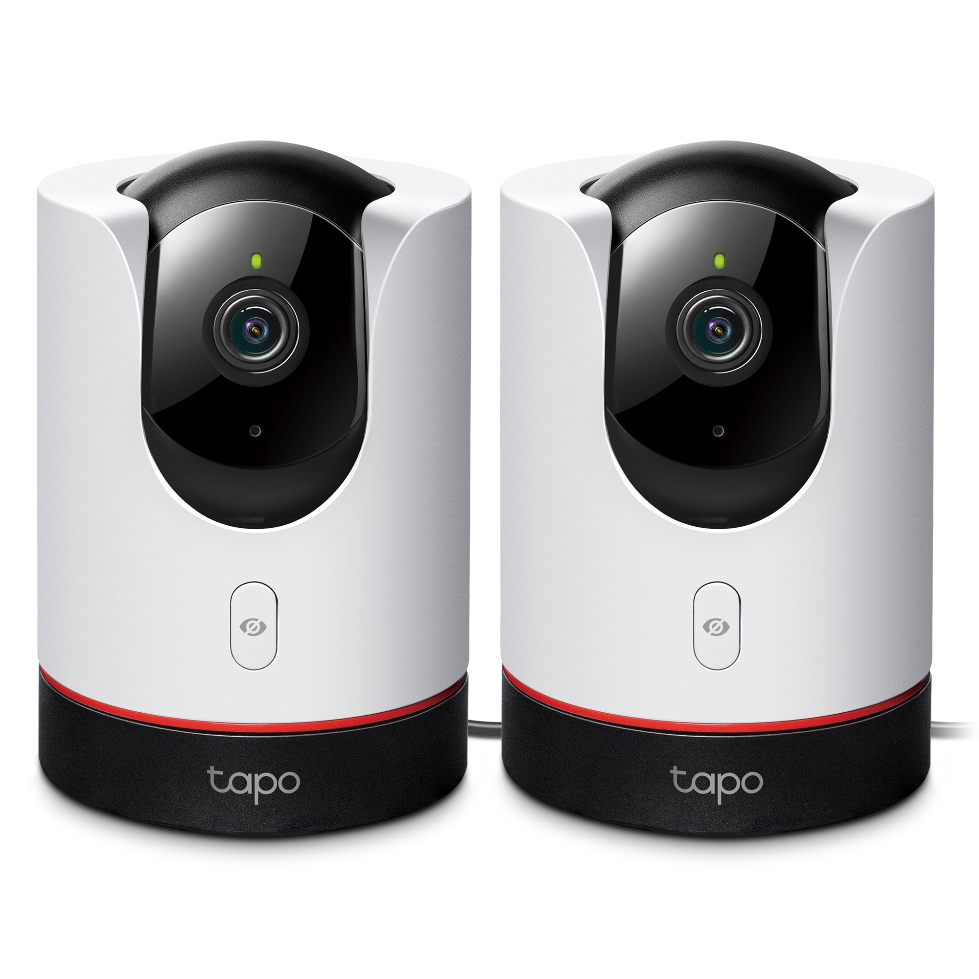 Tapo C225 Indoor 2K Wi-Fi Security Camera with Pan/Tilt/Zoom Twin Pack