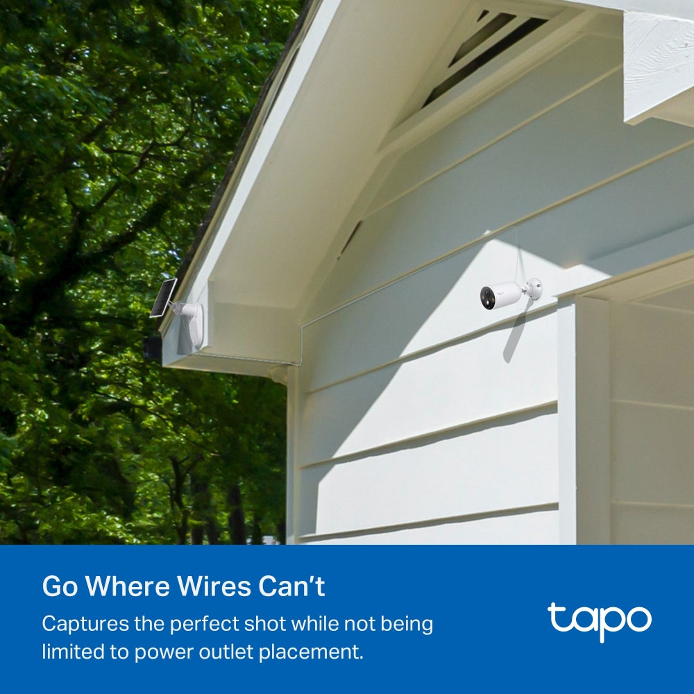 Tapo C425 KIT Solar-Powered 2K Security Camera Twin Pack