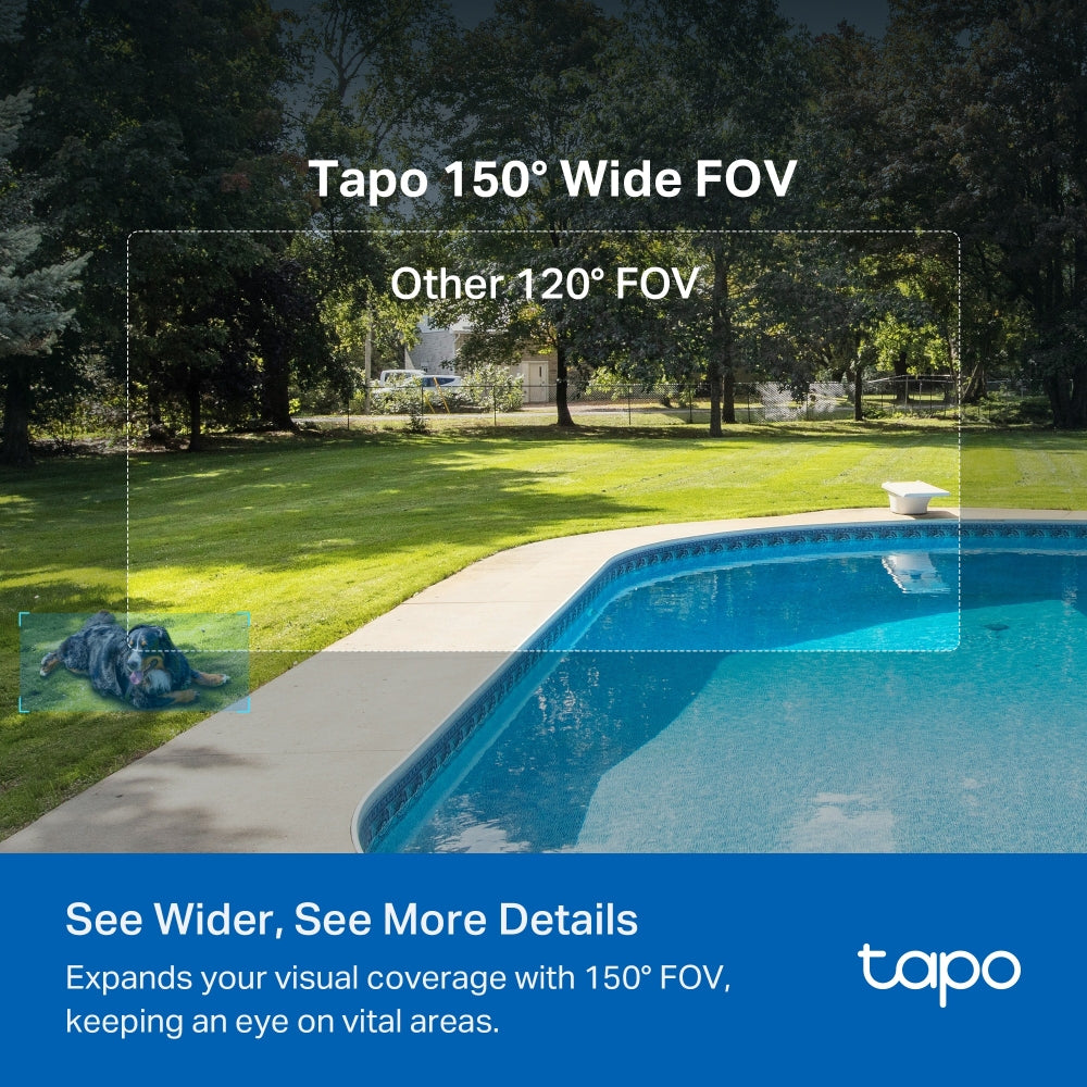 Tapo C425 KIT Solar-Powered 2K Security Camera Twin Pack