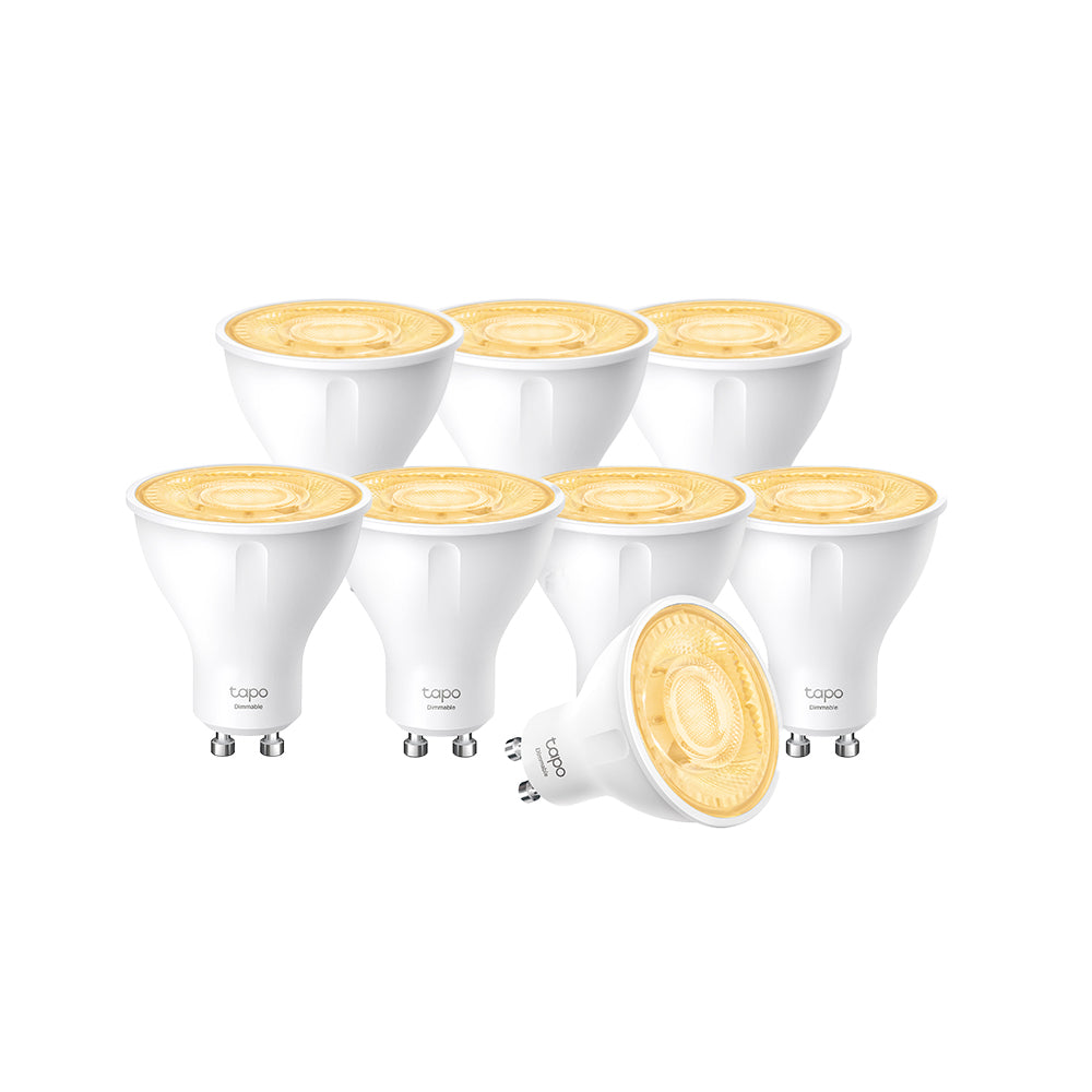 Smart Gu10 Spotlight Dimmable Bulb, Tapo L610 8-pack
