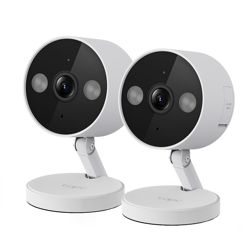 Tapo C120 Indoor/Outdoor 2K Wi-Fi Security Camera Twin with Magnetic Base
