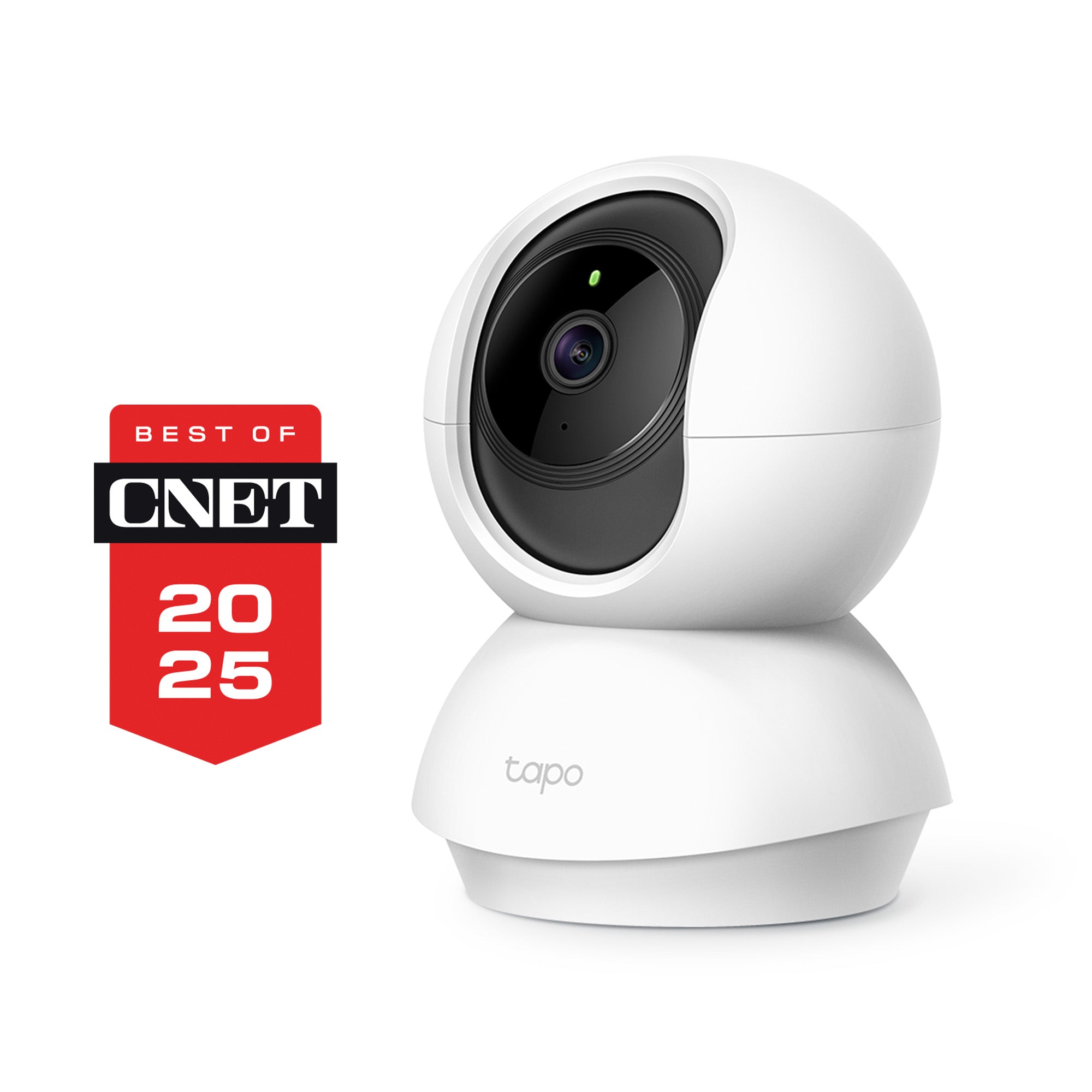 Tapo C210 Indoor 2K Pan/Tilt/Zoom Security Camera with Advanced Night Vision