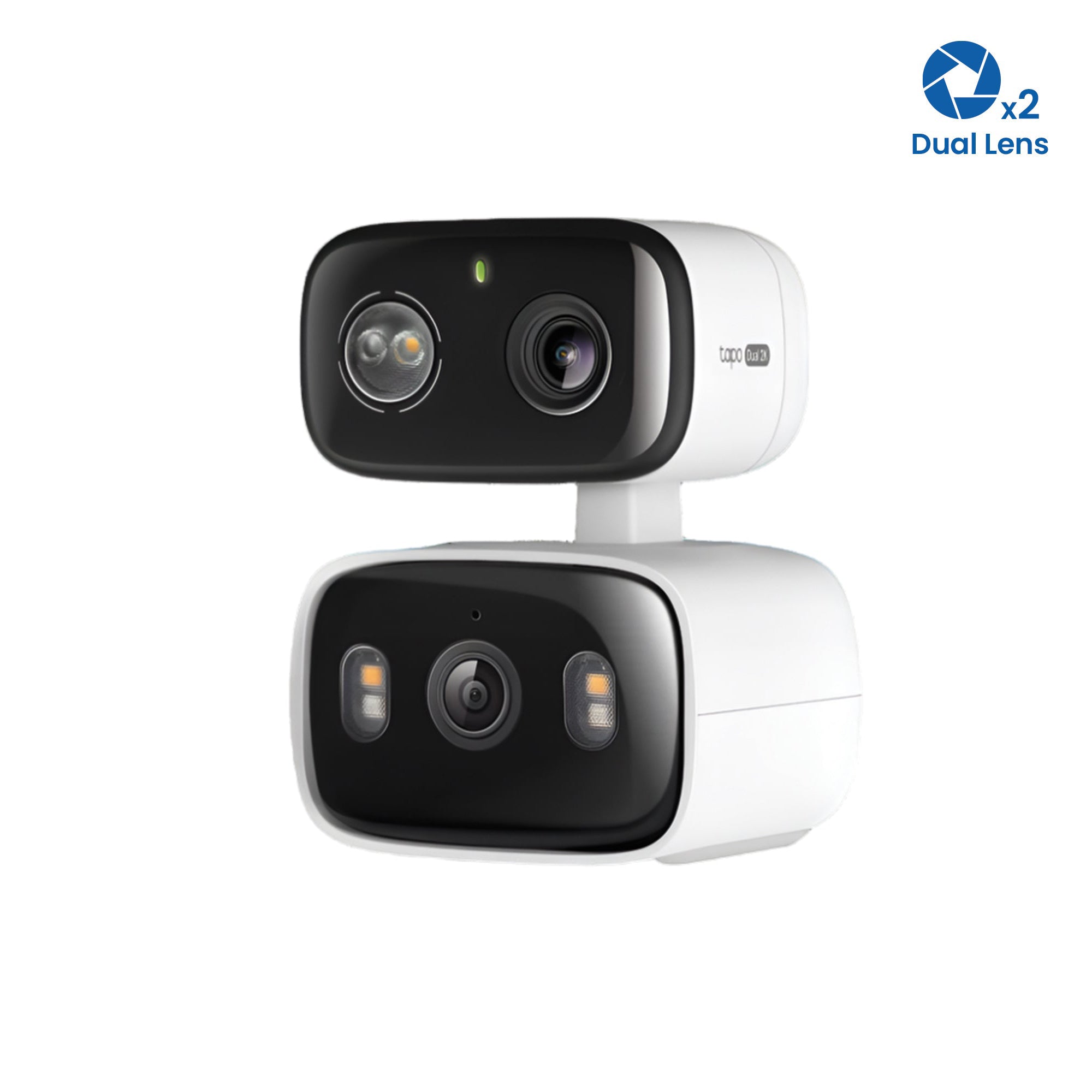 Tapo C246D Indoor/Outdoor Dual Lens Security Camera with Pan-Tilt-Zoom