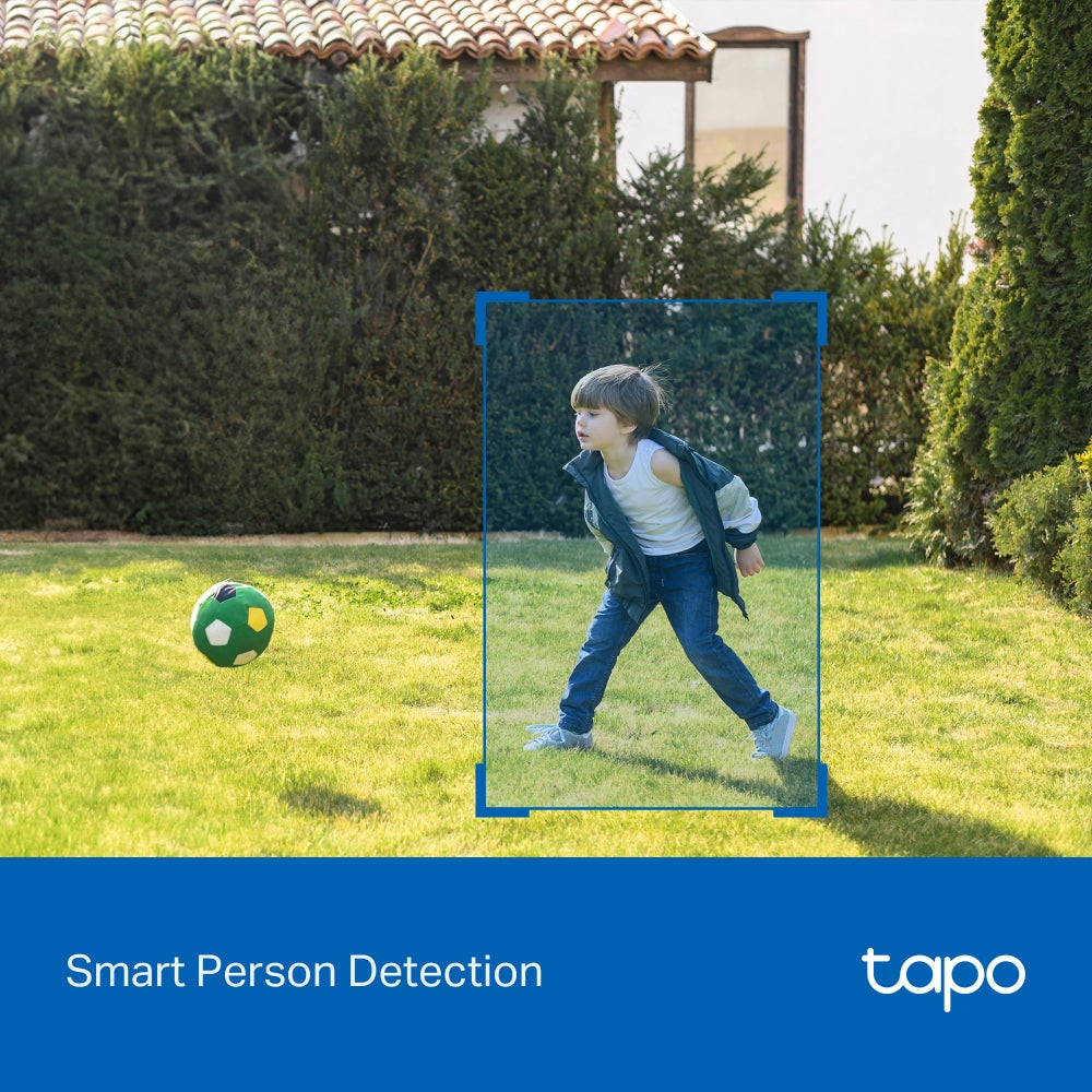 Tapo C411 KIT Solar-Powered 2K Security Camera Kit, Black Edition
