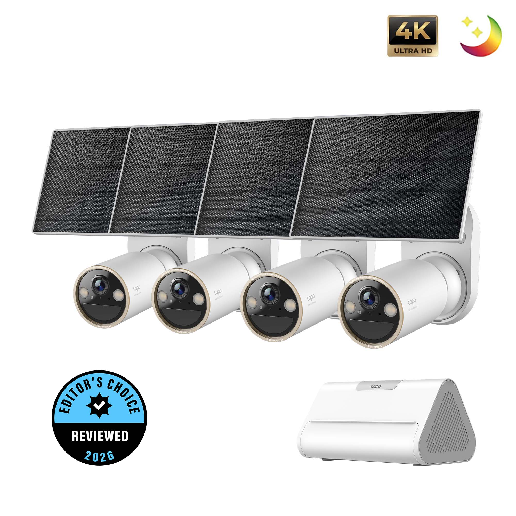 Tapo C460 KIT 4-pack + Central Hub Bundle