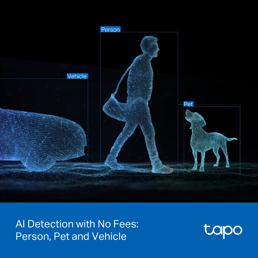 Tapo C545D 2K Outdoor Dual Lens Pan/Tilt Security Camera