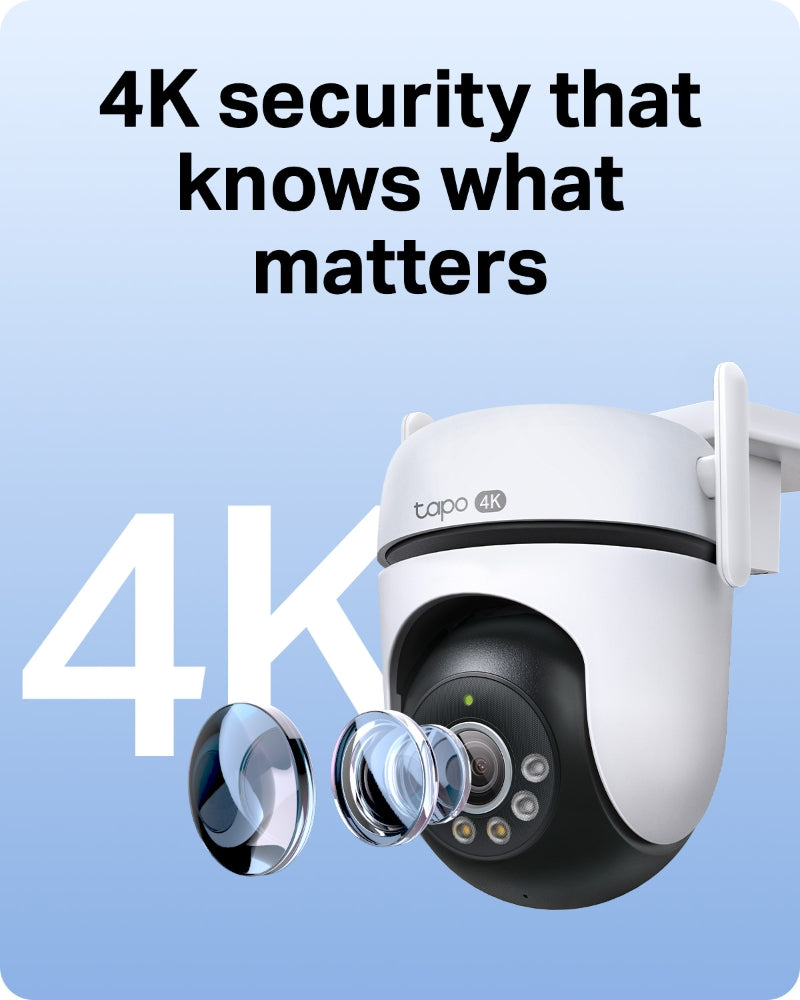 Tapo C550WS Outdoor Pan/Tilt Security Wi-Fi Camera
