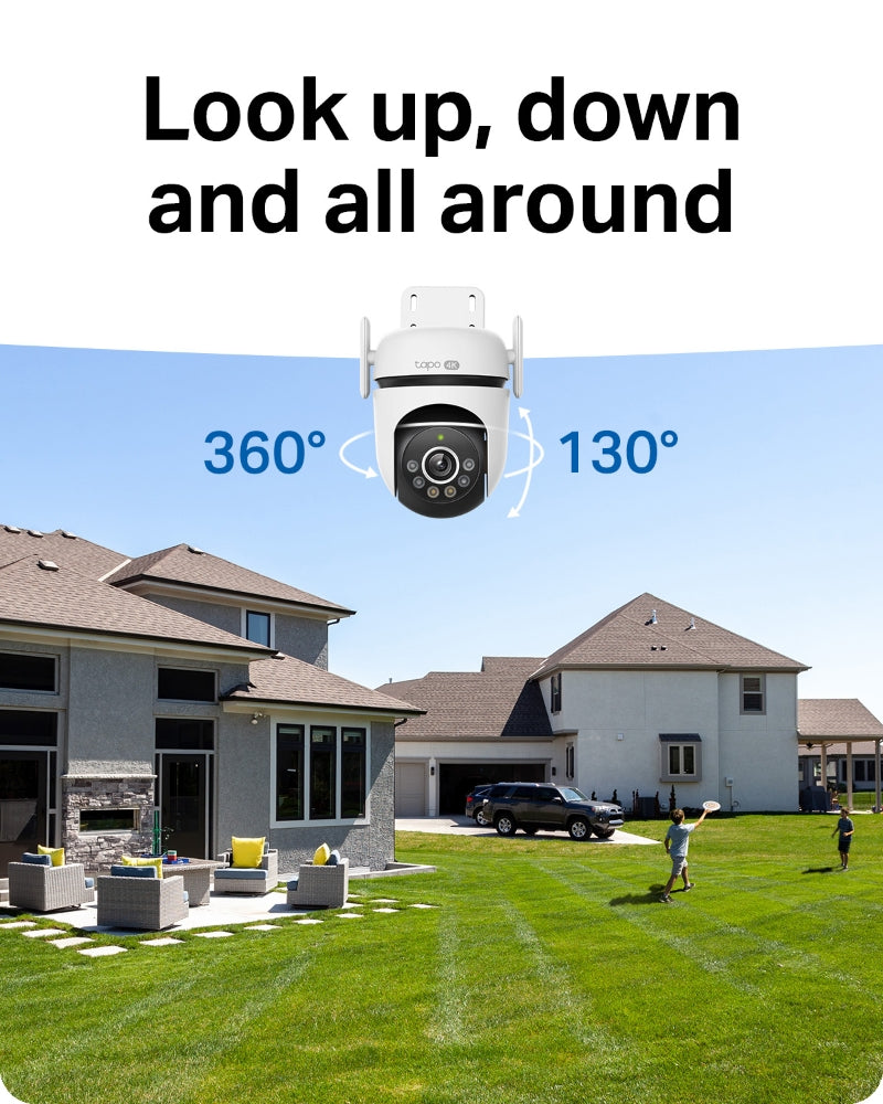 Tapo C550WS Outdoor Pan/Tilt Security Wi-Fi Camera