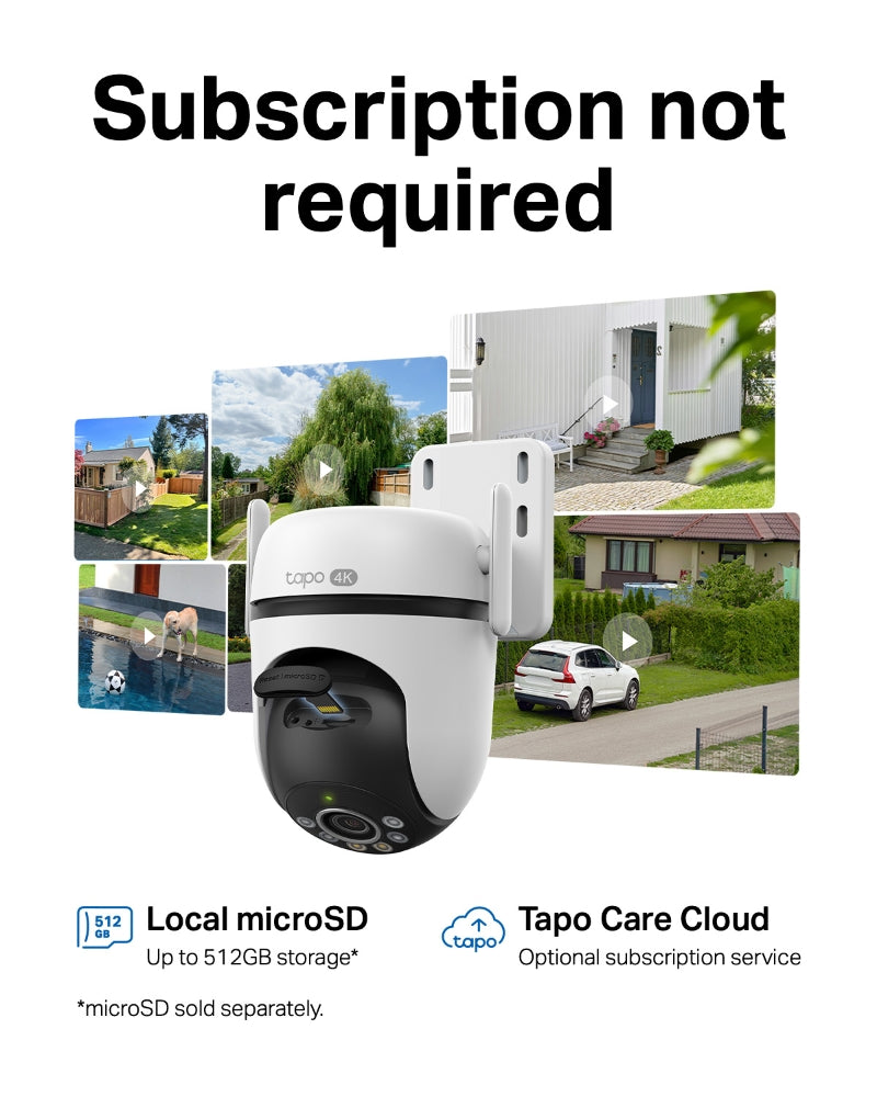 Tapo C550WS Outdoor Pan/Tilt Security Wi-Fi Camera