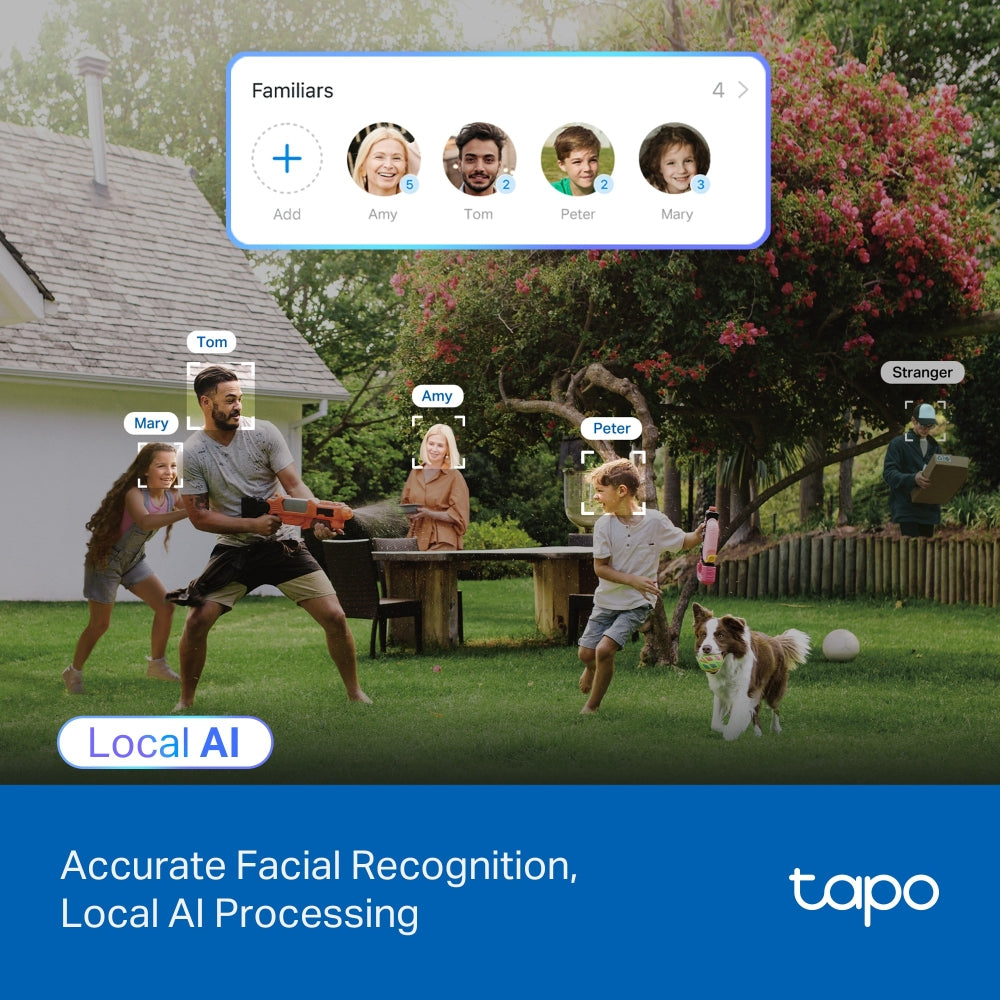 4K Wired Pan Tilt Security Camera, Tapo C560WS