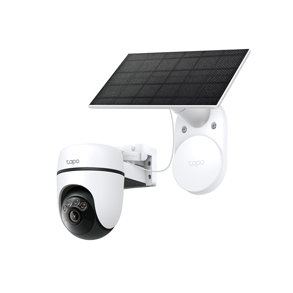Tapo TC90 KIT Solar-Powered Security Camera with Pan-Tilt-Zoom