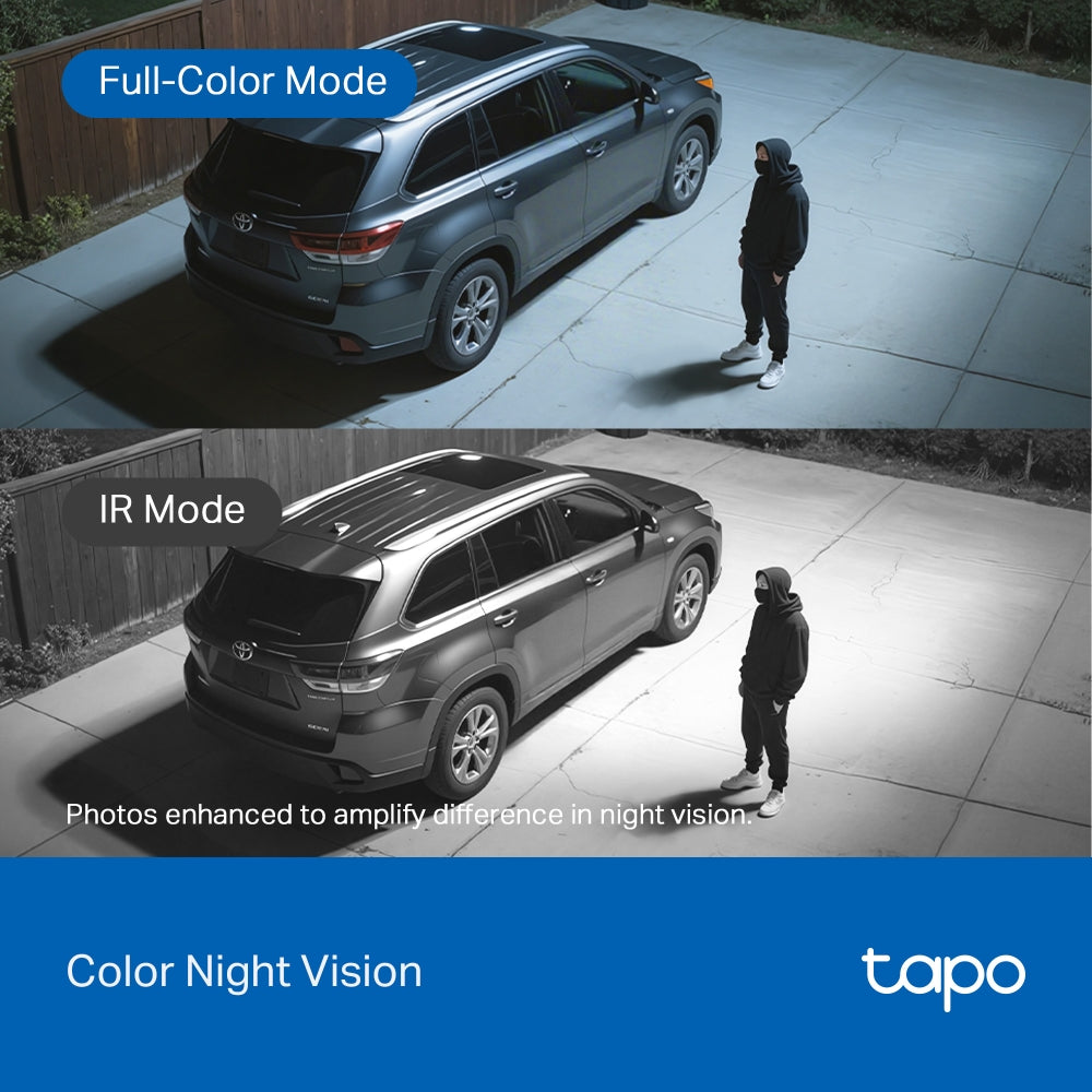 Tapo C630 KIT Twin Pack 3K Solar-Powered Pan/Tilt Security Camera Kit