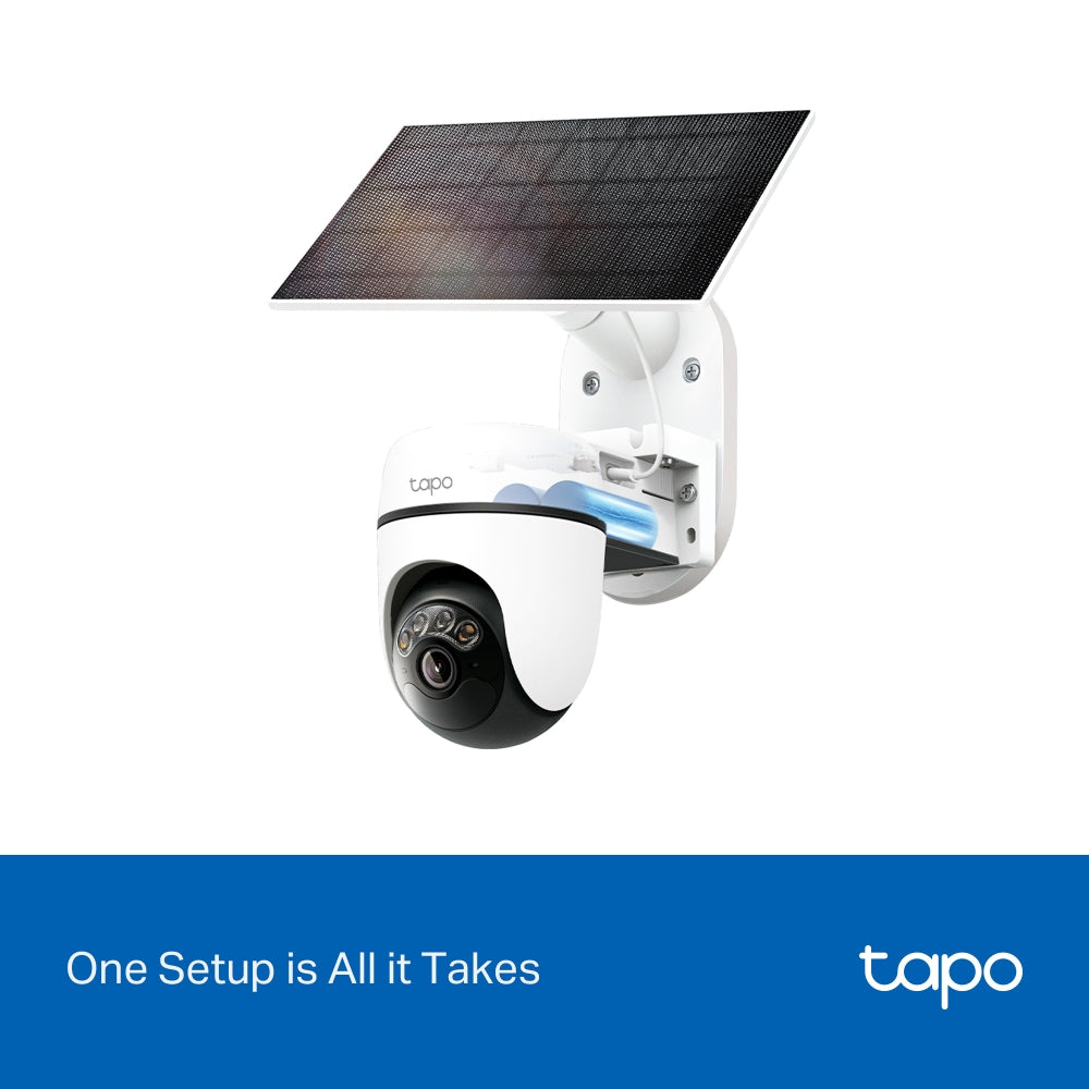 Tapo C630 KIT Twin Pack 3K Solar-Powered Pan/Tilt Security Camera Kit