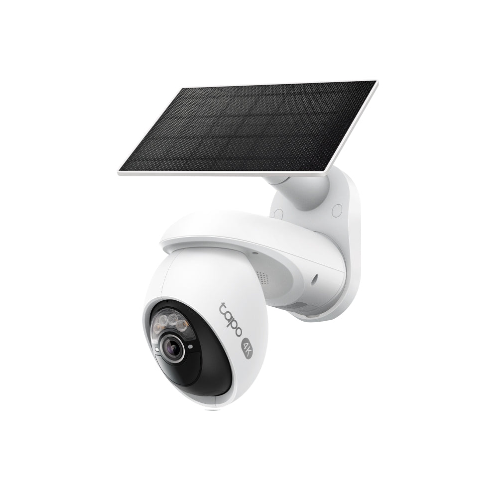 Tapo C660 KIT, Solar-Powered Pan-Tilt-Zoom 4K Security Camera