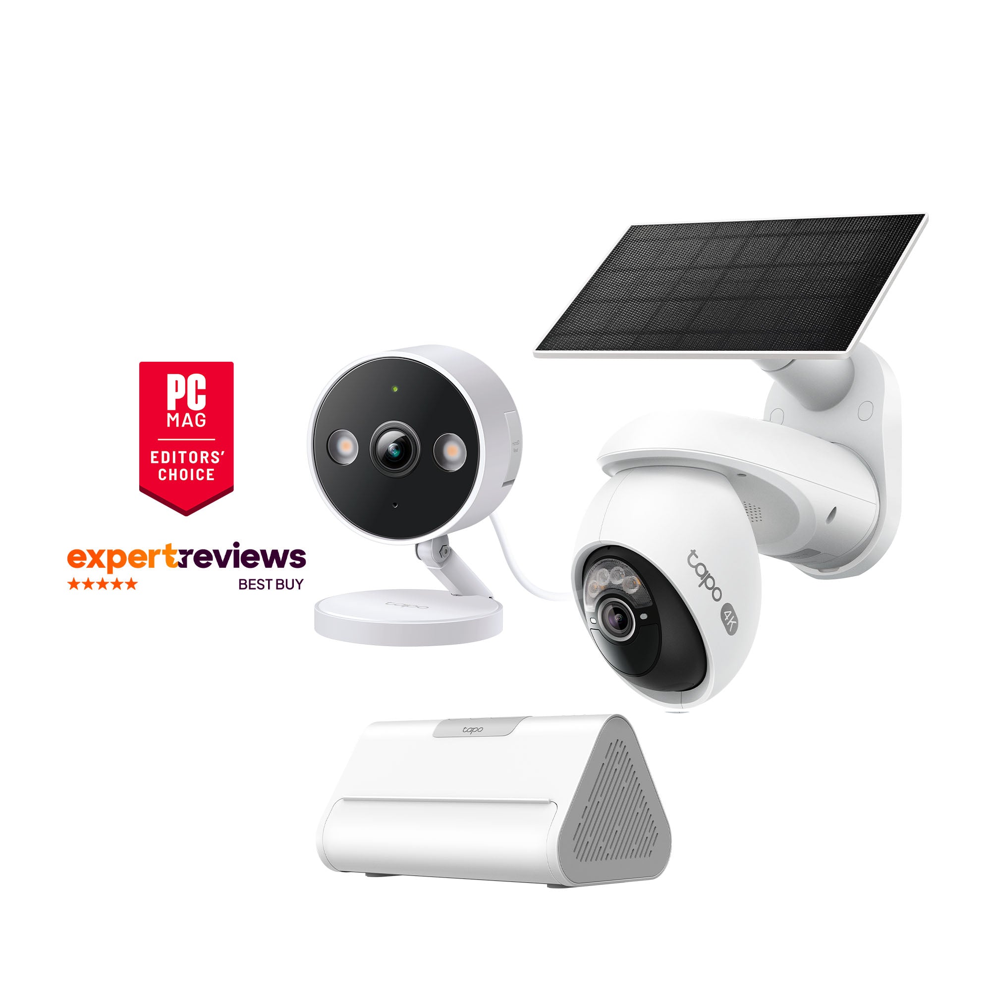 Award-Winning Indoor & Outdoor Security with Hub Bundle